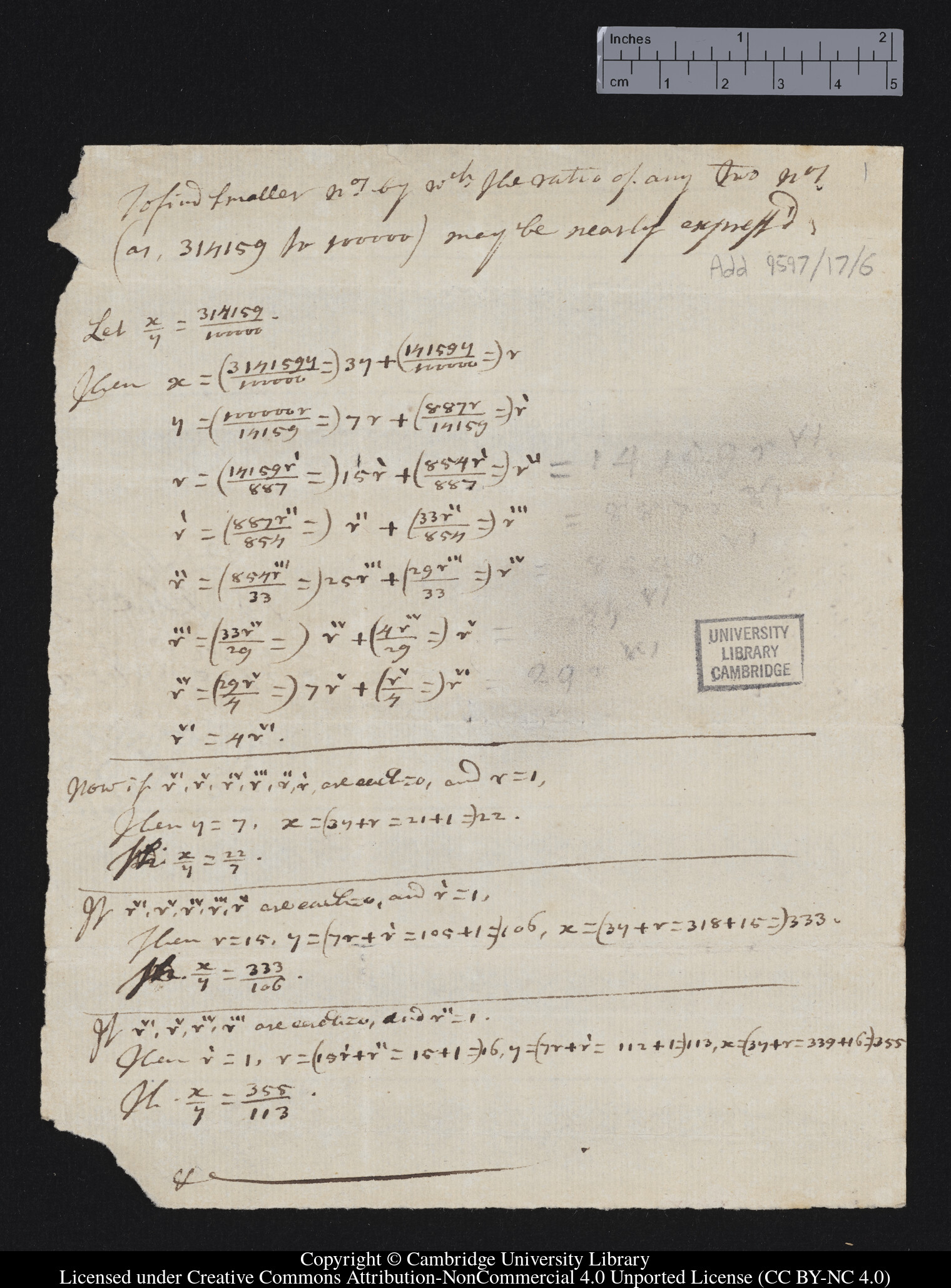 Miscellaneous Mathematical Notes by William Jones