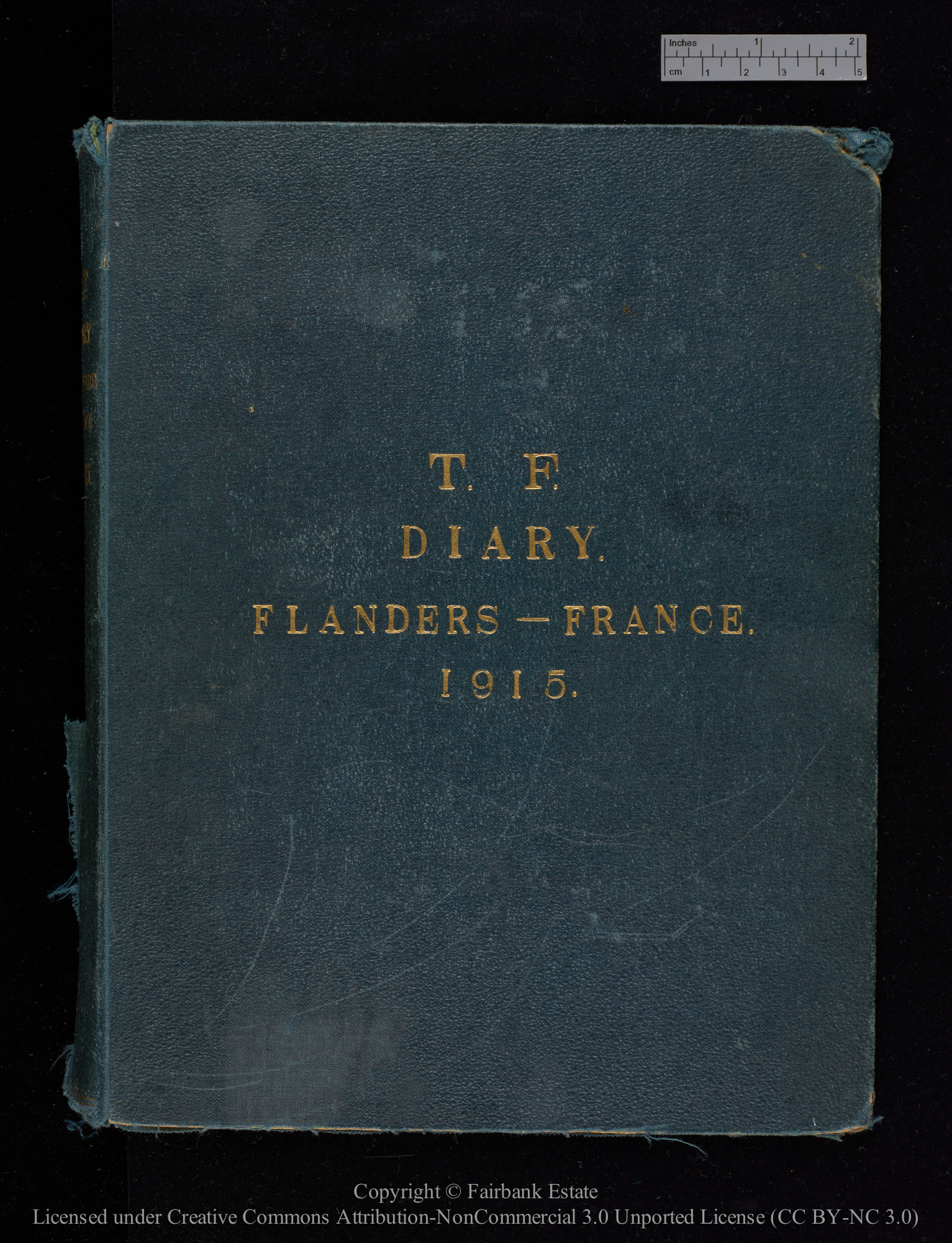 Flanders-France Diary 1915