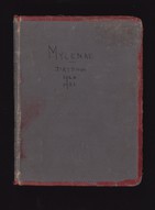 Mycenae Director&#39;s Day Book, 1920-1921
