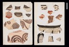 2 drawings for BSA XXV Pl. XXXI of pottery sherds from the Palace area