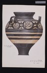 Drawing of piriform jar 52-324