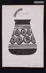 Drawing of 1939 Atreus Bothros pottery Nauplion Museum 6679