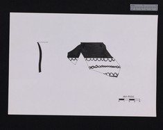 Drawing of PCE sherd 50-522