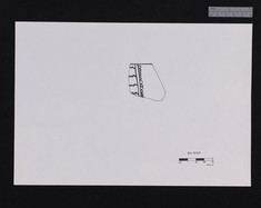 Drawing of PCE sherd 50-532