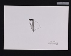 Drawing of PCE sherd 50-533