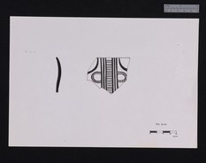 Drawing of House of Oil Merchant sherd 54-544