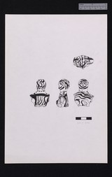 Drawing of terracotta figurine 59-206