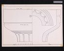 Drawing of terracotta capital 55-260