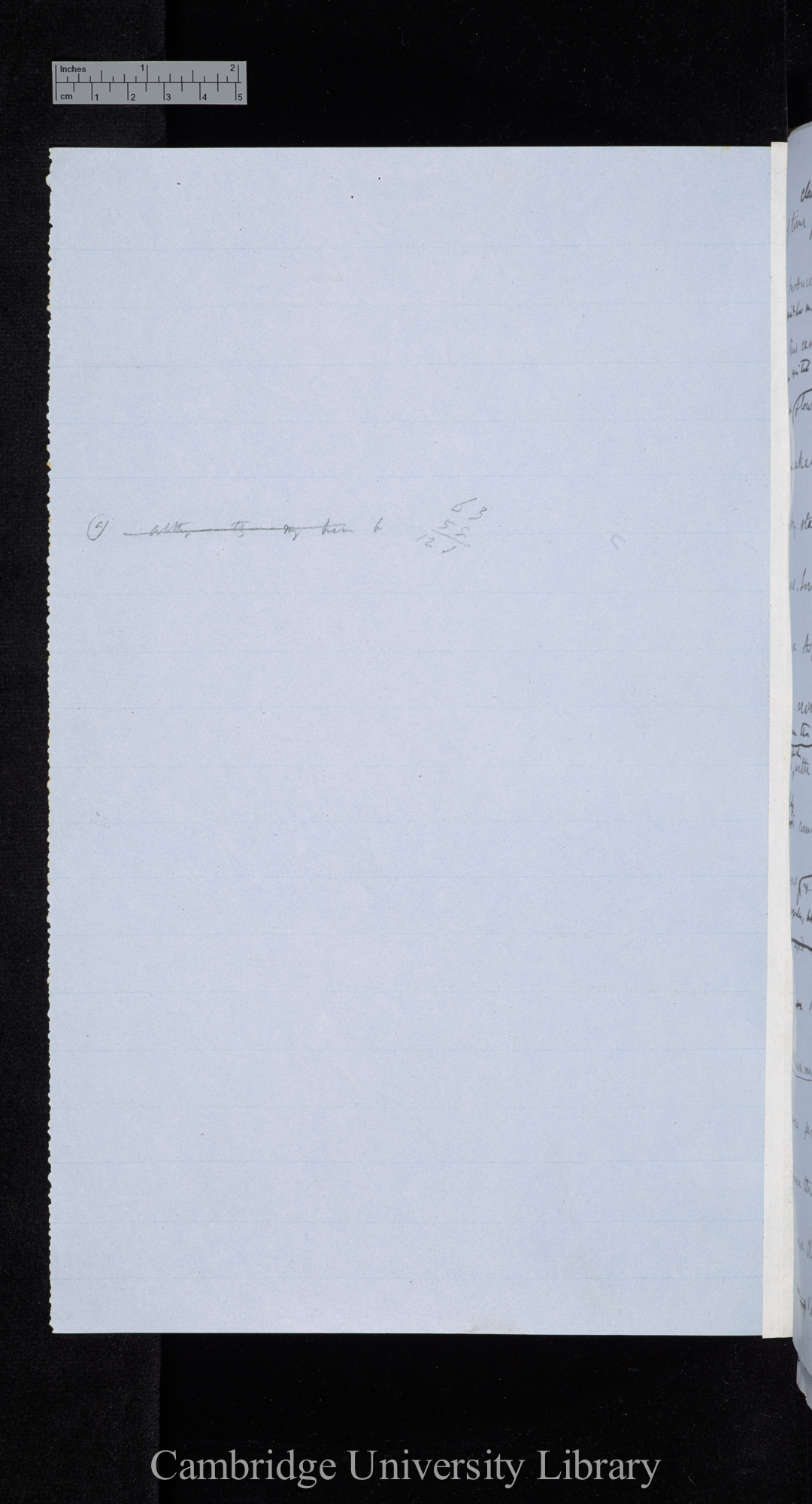 verso of Ms p 567