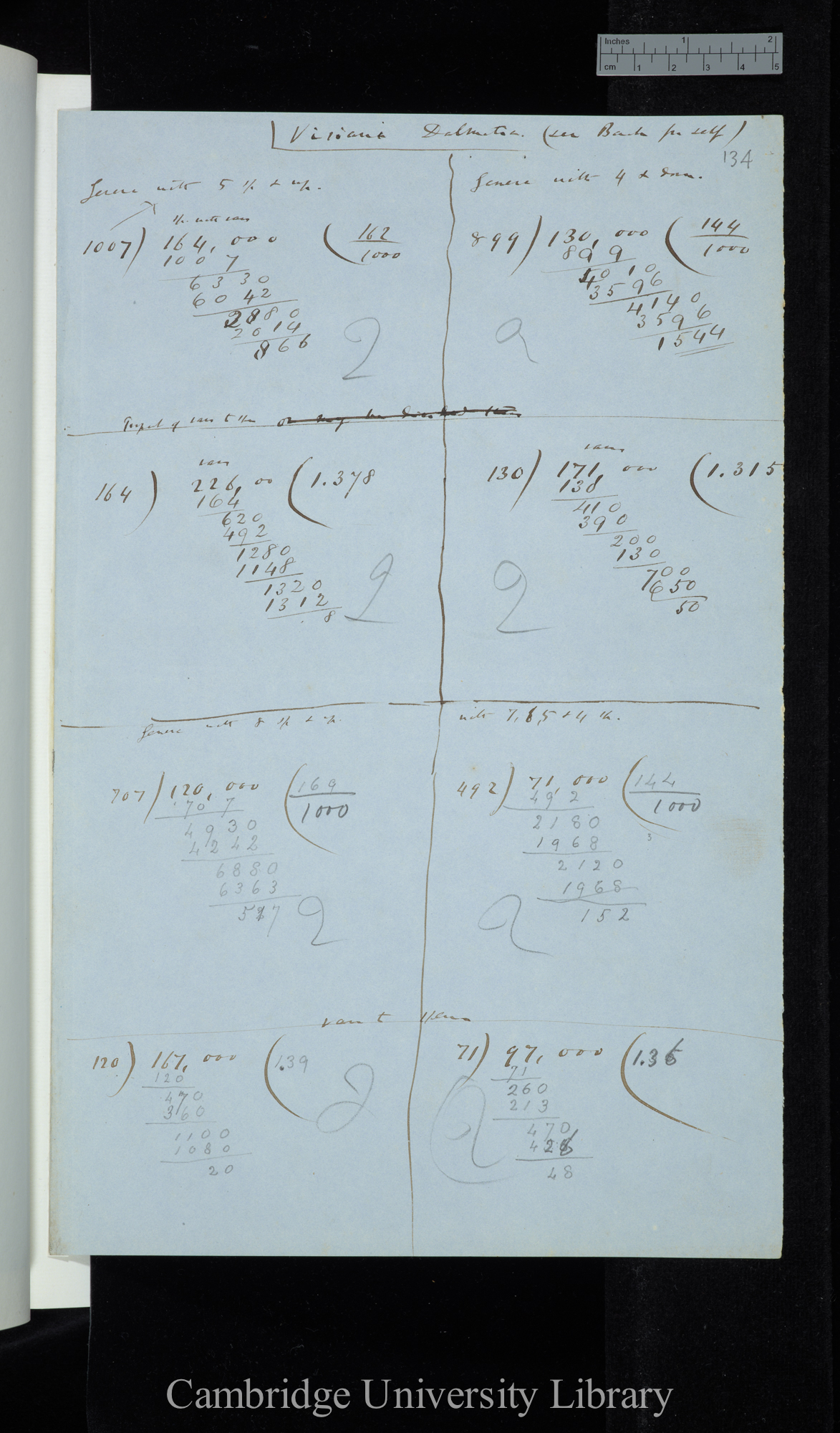 Visiani R de &#39;Flora Dalmatica&#39; (see Back for self) (calculations)