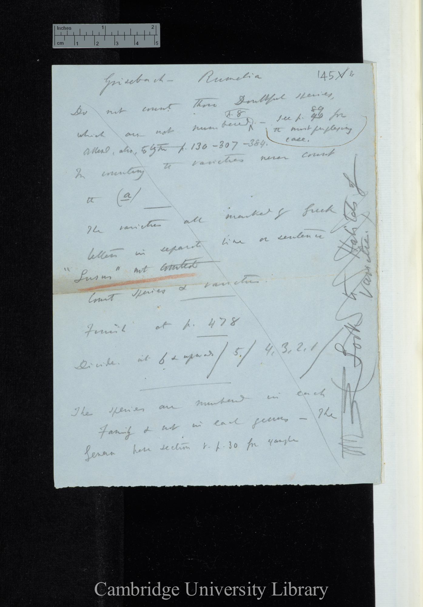 A Grisebach Spicilegium Florae Rumelicae et Bithynicae 1843 (calculations)