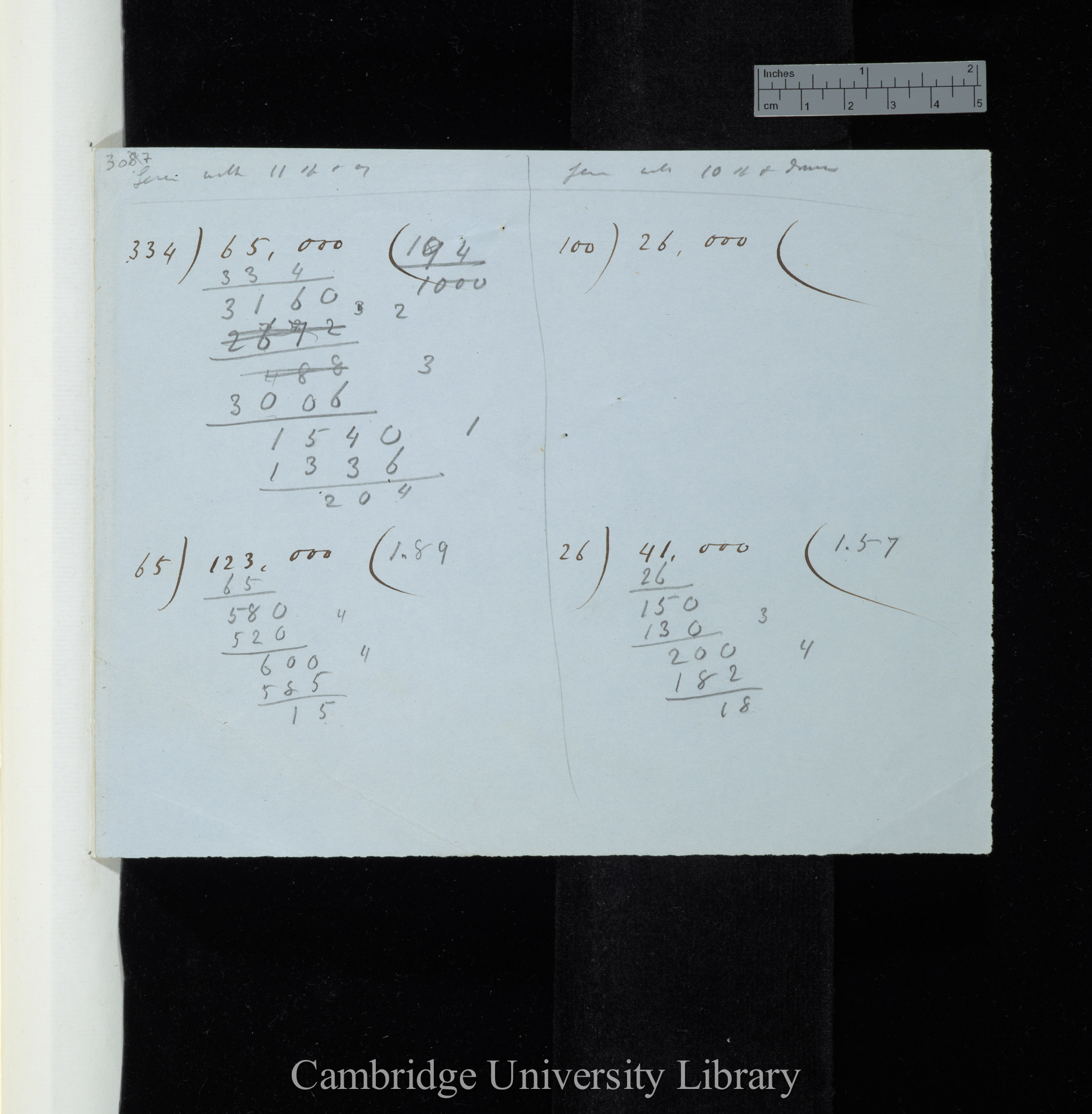 Genera with 11 species &amp; up / Genera with 10 species &amp; down (calculations)