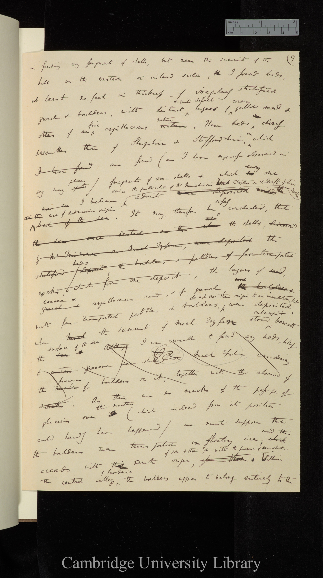 &#39;Notes on the effects produced by the ancient glaciers of Caernarvonshire and on the boulders transported by floating ice&#39; [for Geological Society 15 December 1841]