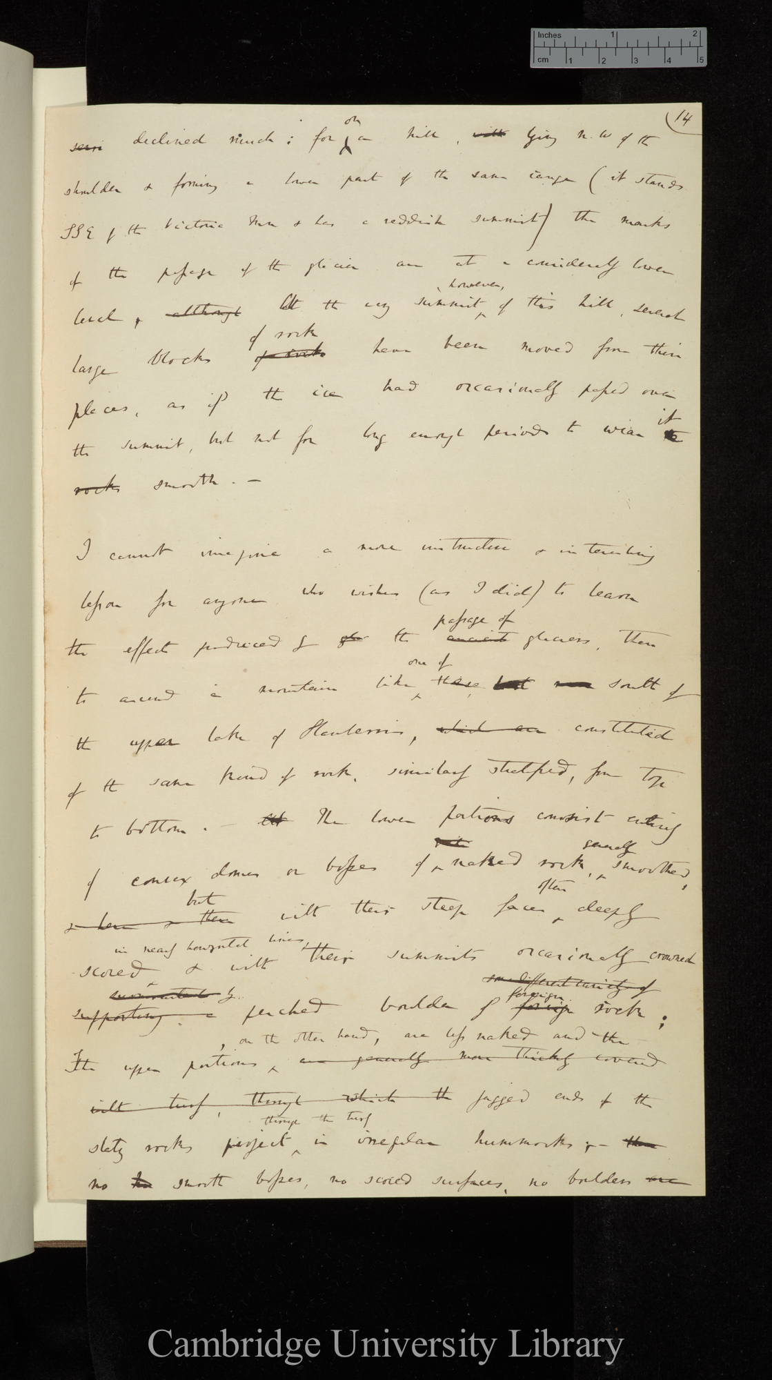 &#39;Notes on the effects produced by the ancient glaciers of Caernarvonshire and on the boulders transported by floating ice&#39; [for Geological Society 15 December 1841]