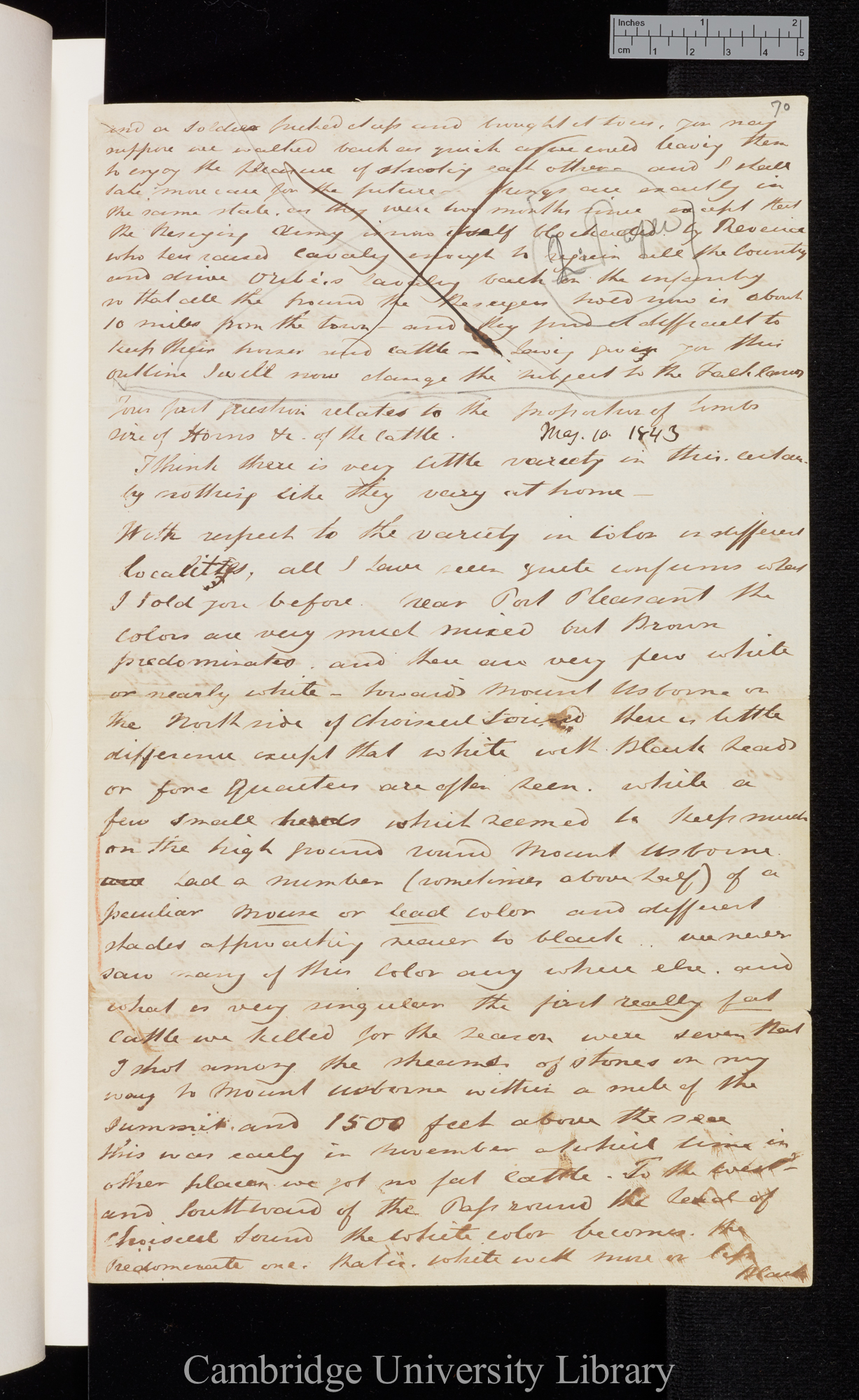 [Sir Bartholomew James Sulivan] to Charles Robert Darwin