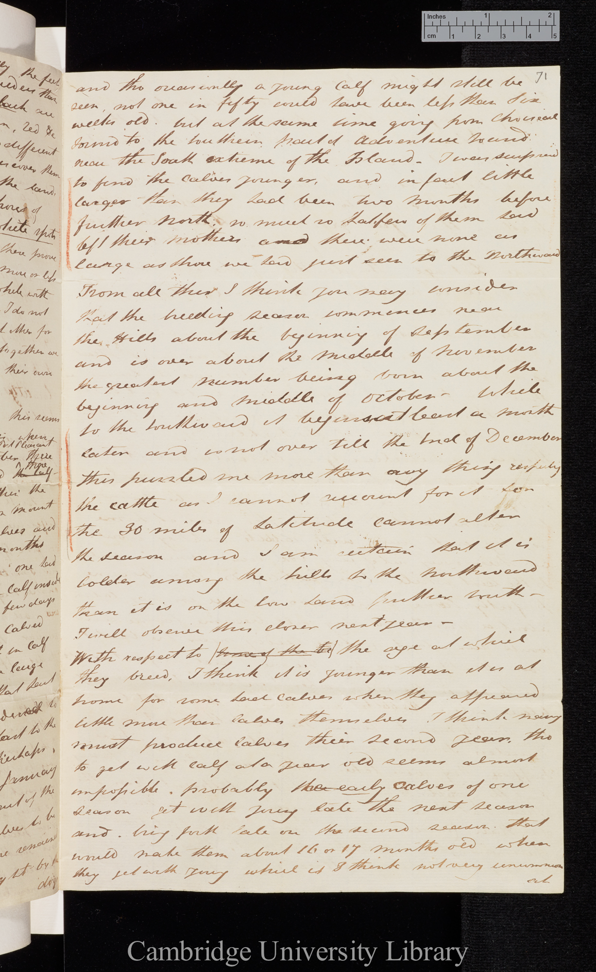 [Sir Bartholomew James Sulivan] to Charles Robert Darwin