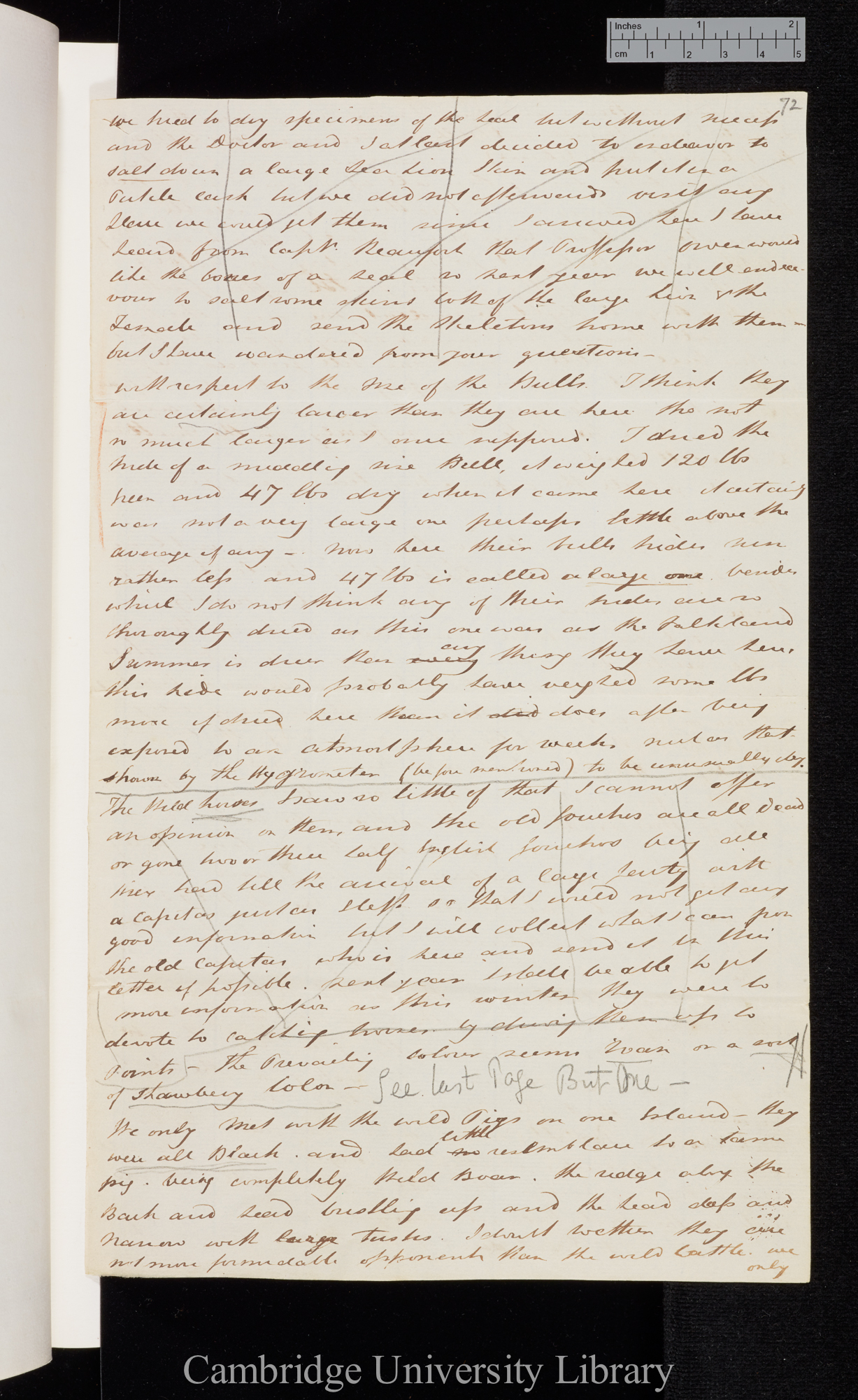 [Sir Bartholomew James Sulivan] to Charles Robert Darwin