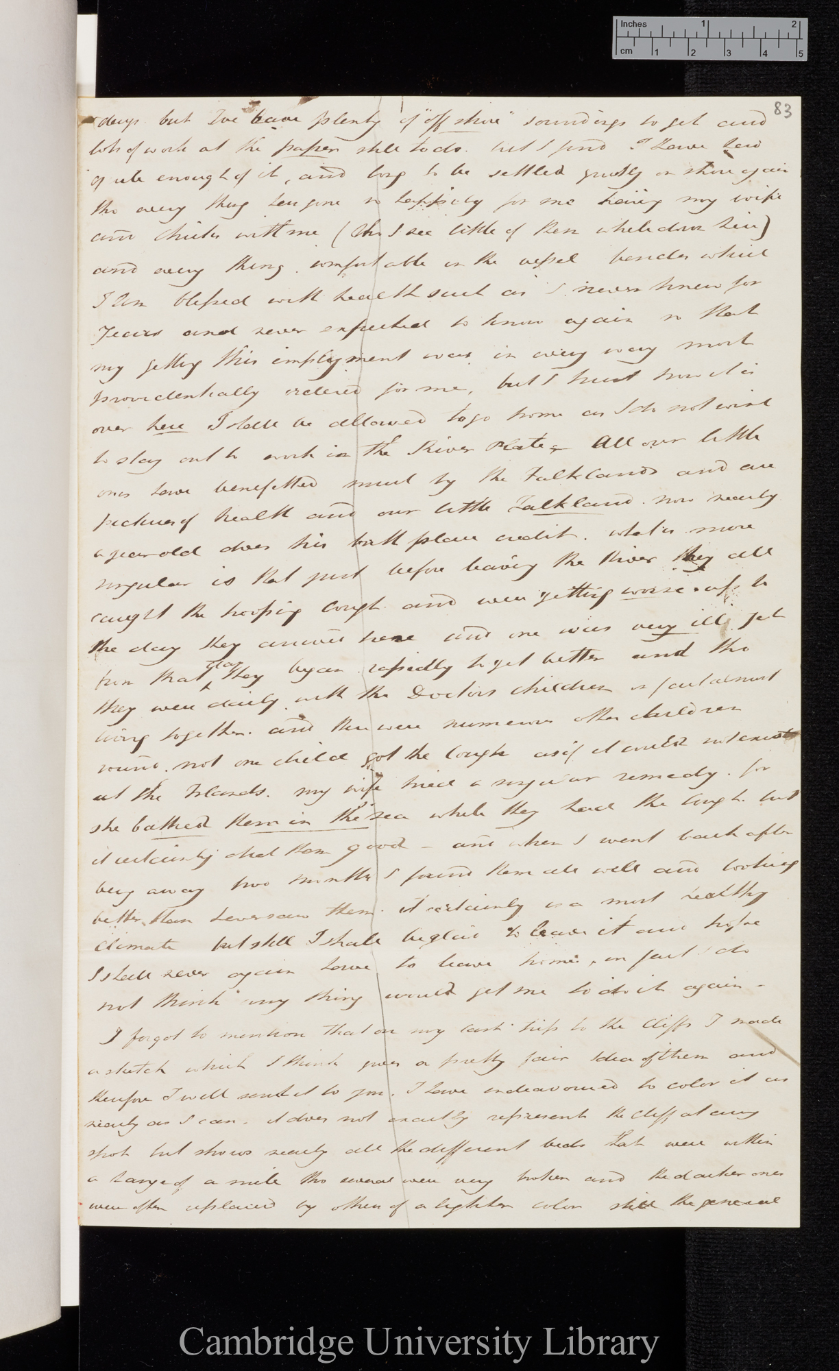 Sir Bartholomew James Sulivan to Charles Robert Darwin