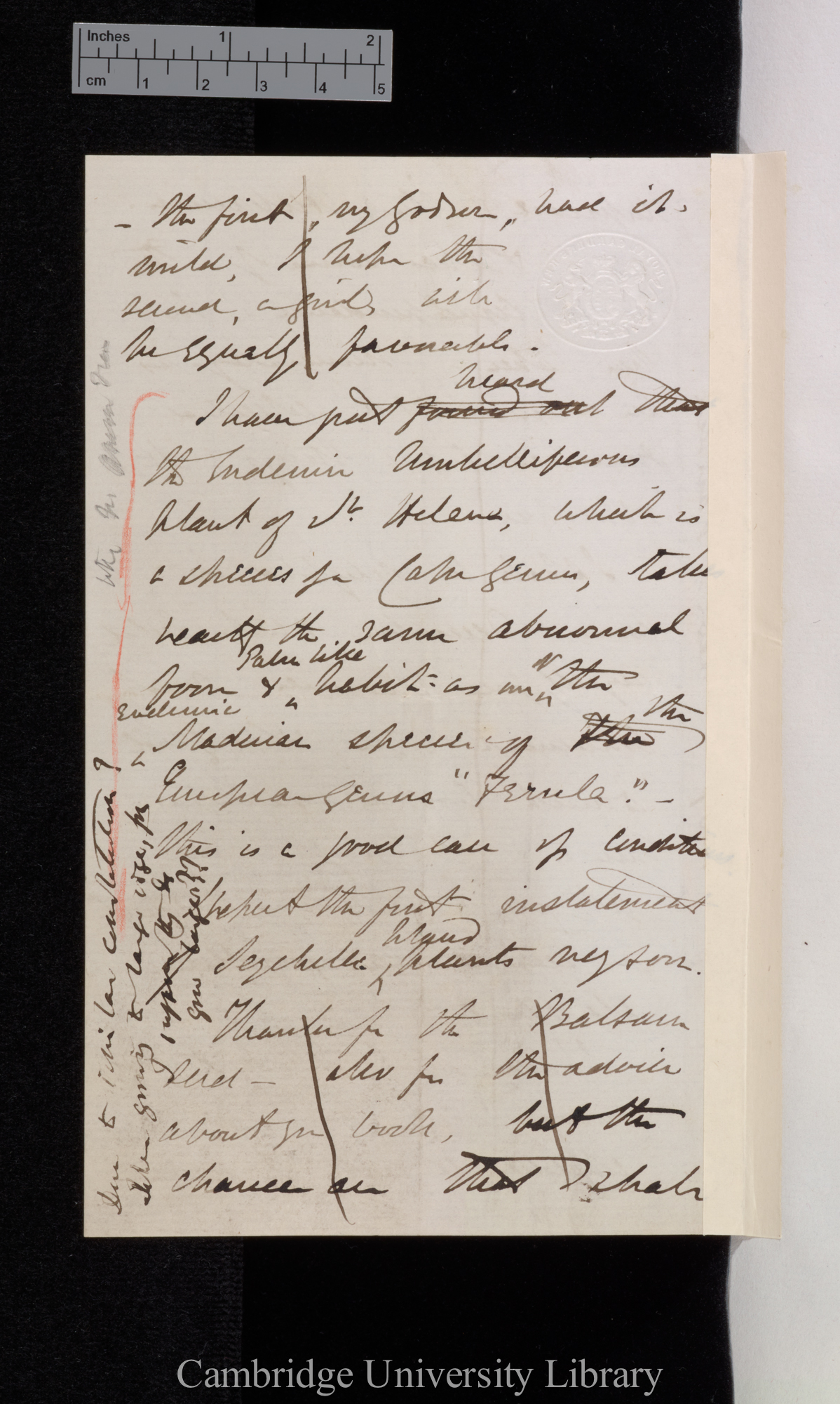 Sir Joseph Dalton Hooker to Charles Robert Darwin