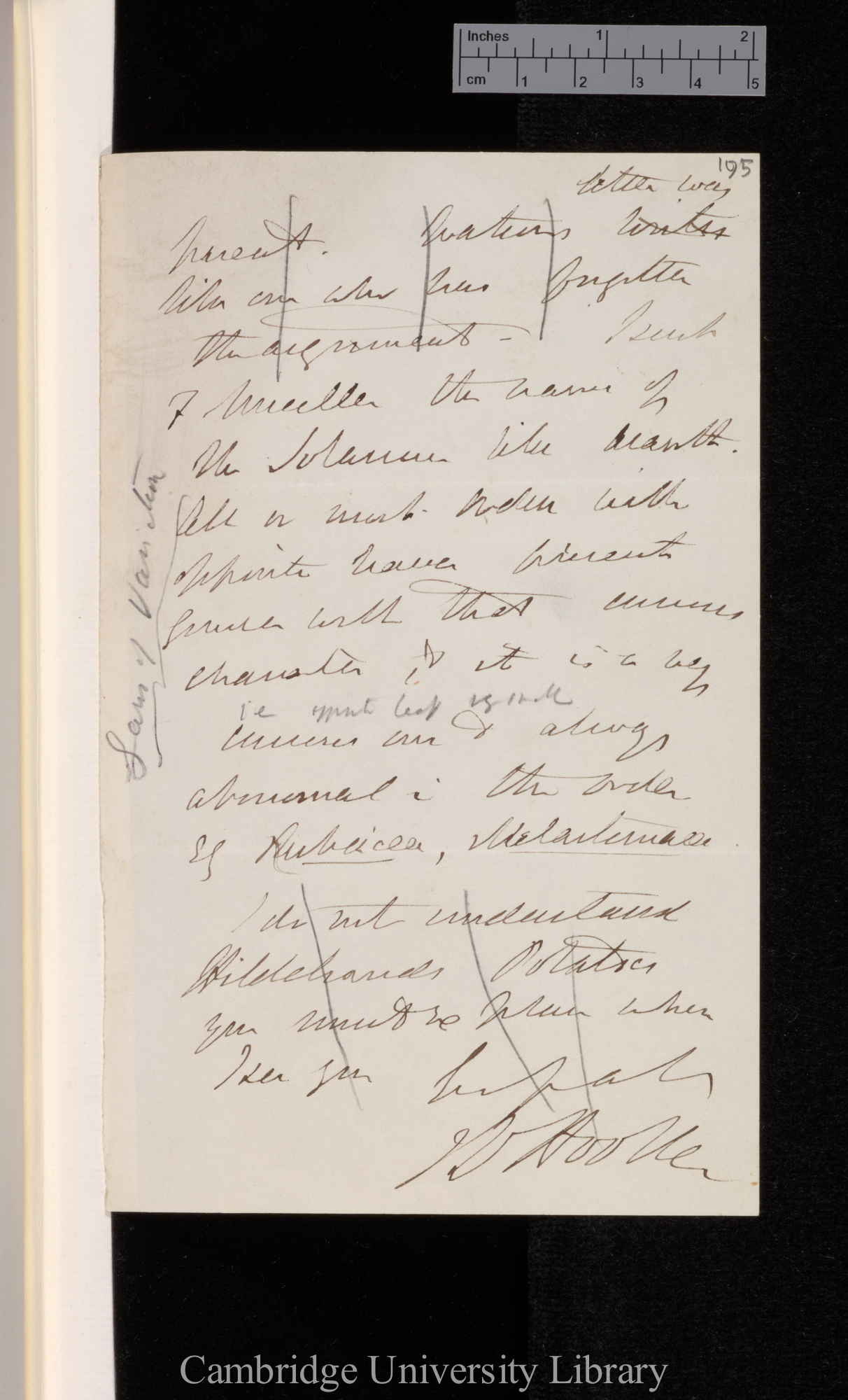 Sir Joseph Dalton Hooker to Charles Robert Darwin