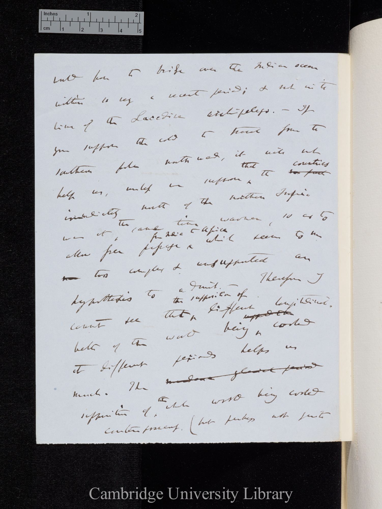 Charles Robert Darwin to Sir Joseph Dalton Hooker