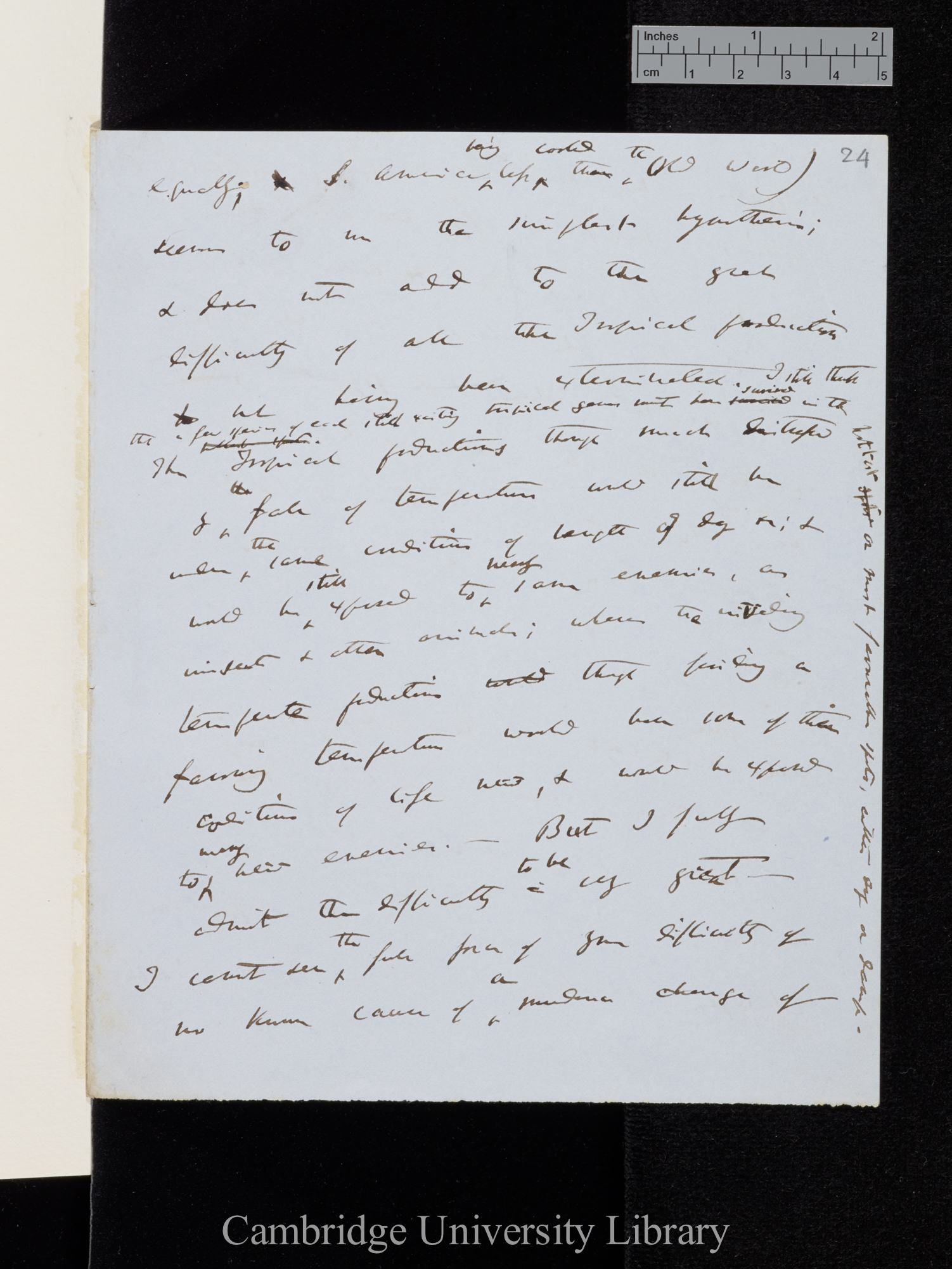 Charles Robert Darwin to Sir Joseph Dalton Hooker