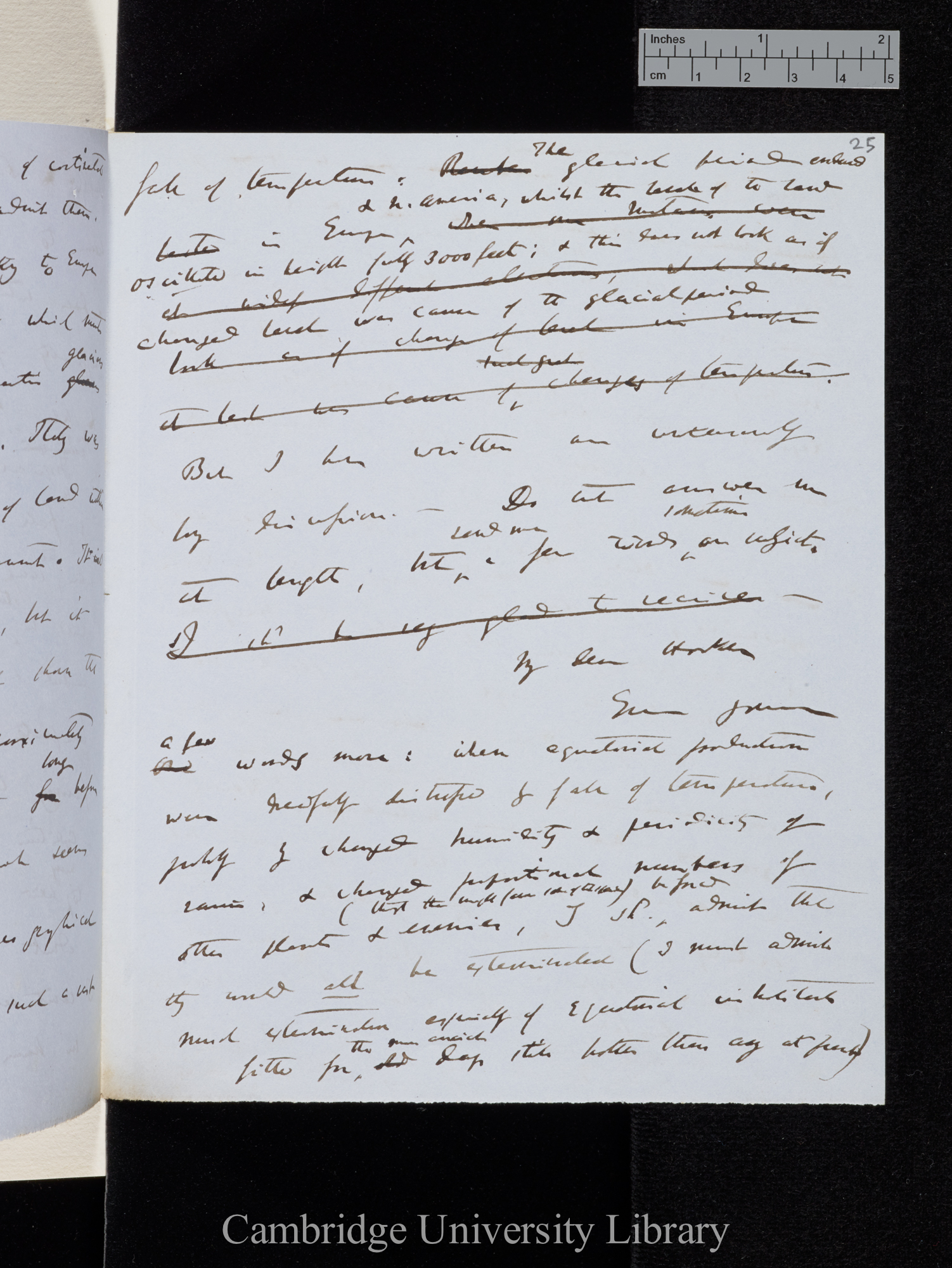 Charles Robert Darwin to Sir Joseph Dalton Hooker