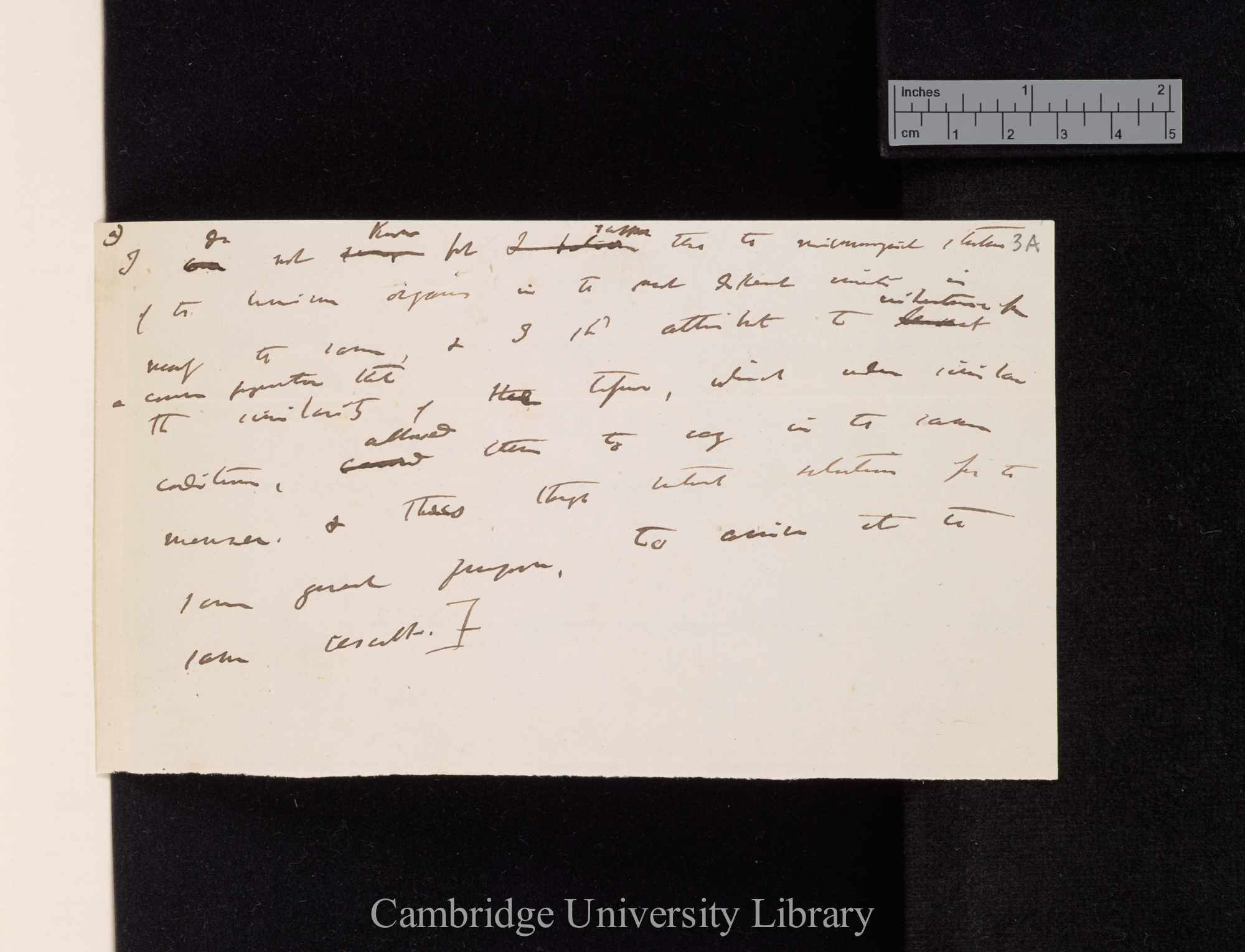 Charles Robert Darwin to George Henry Lewes