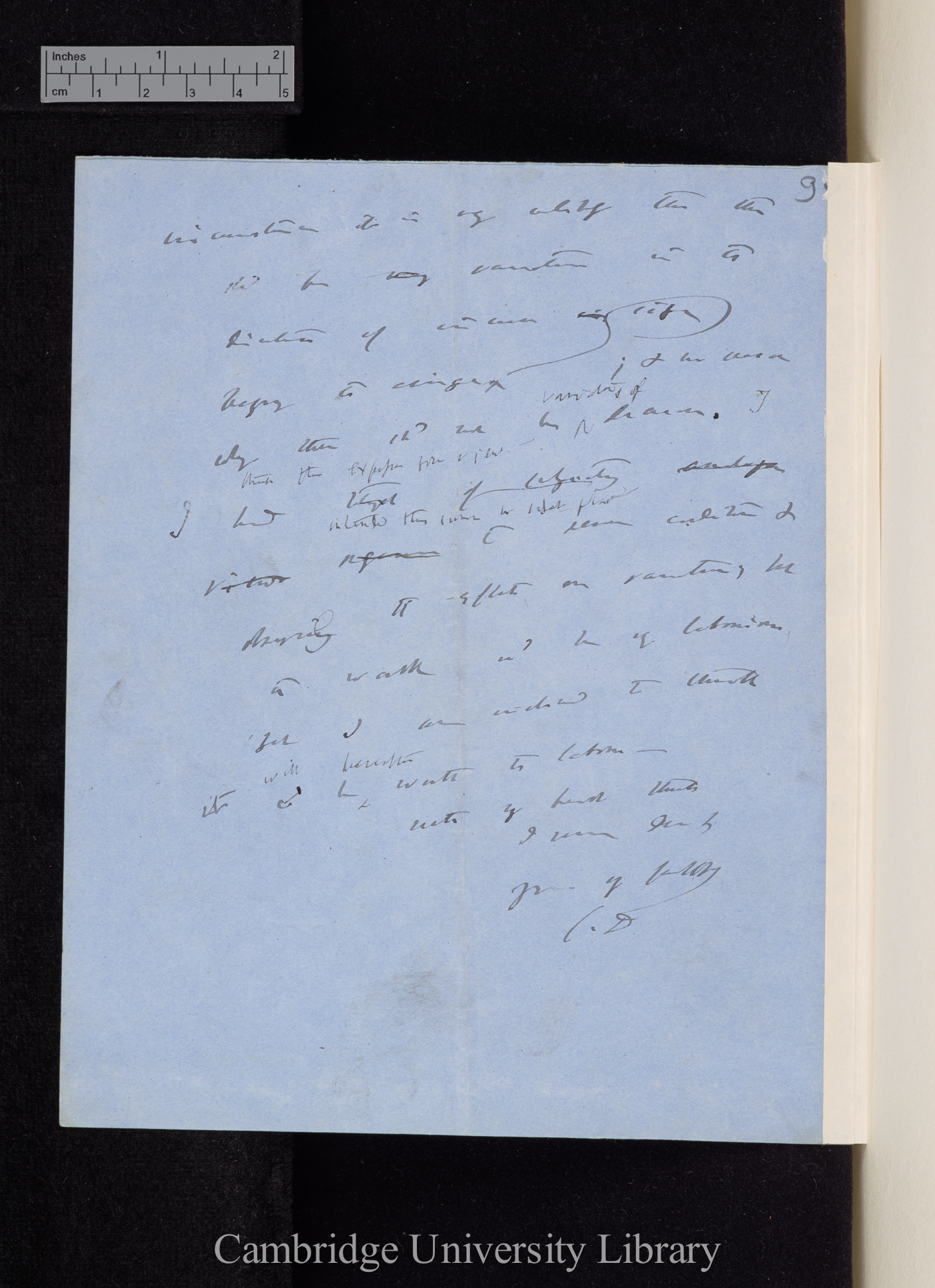 Charles Robert Darwin to [George John Romanes]