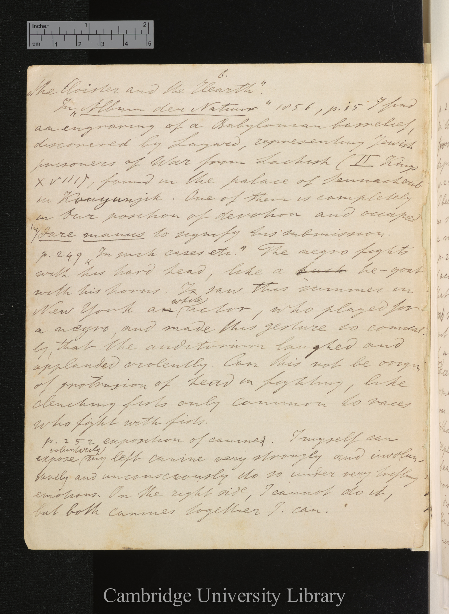 [Hermanus Hartogh Heijs van Zouteveen] to Charles Robert Darwin