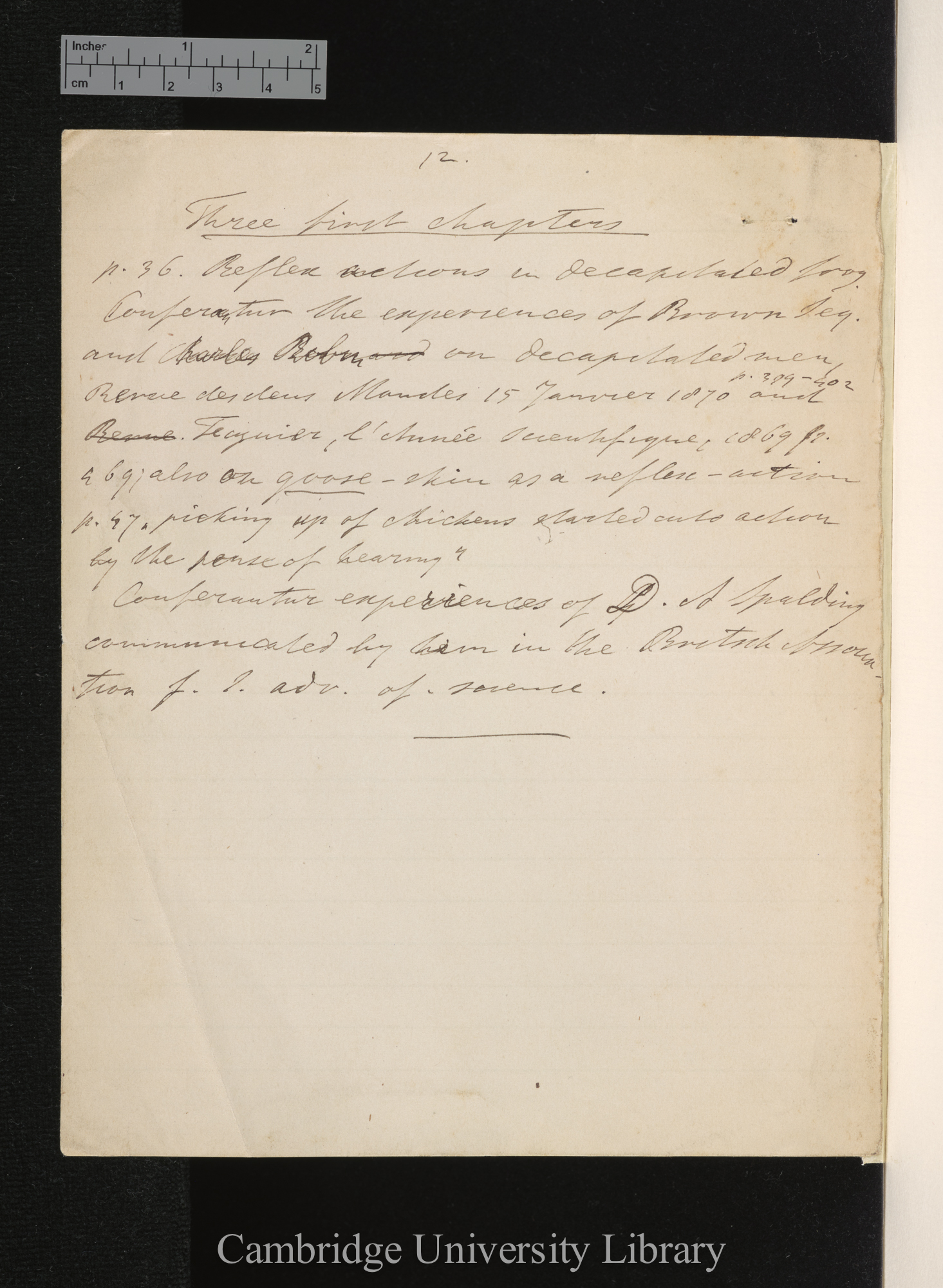 [Hermanus Hartogh Heijs van Zouteveen] to Charles Robert Darwin