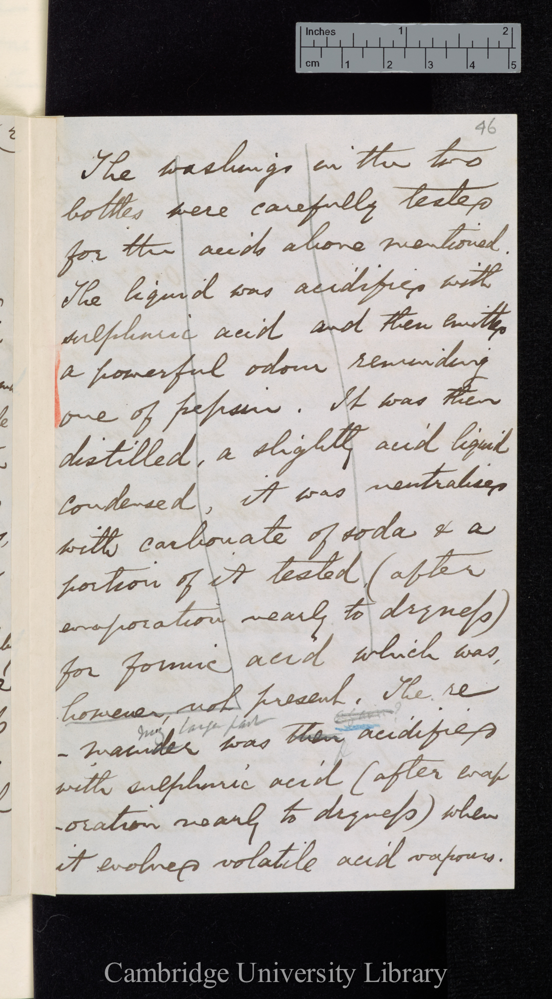 Edward Frankland to Charles Robert Darwin