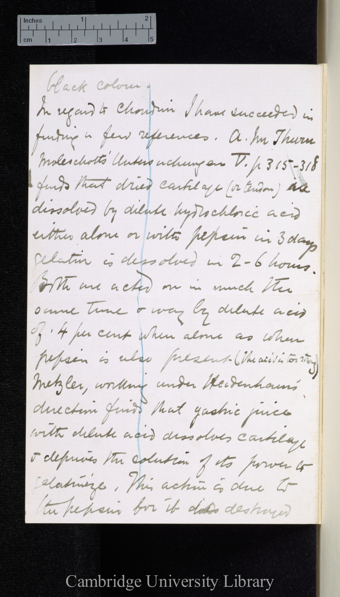 [Sir Thomas Lauder Brunton] to Charles Robert Darwin