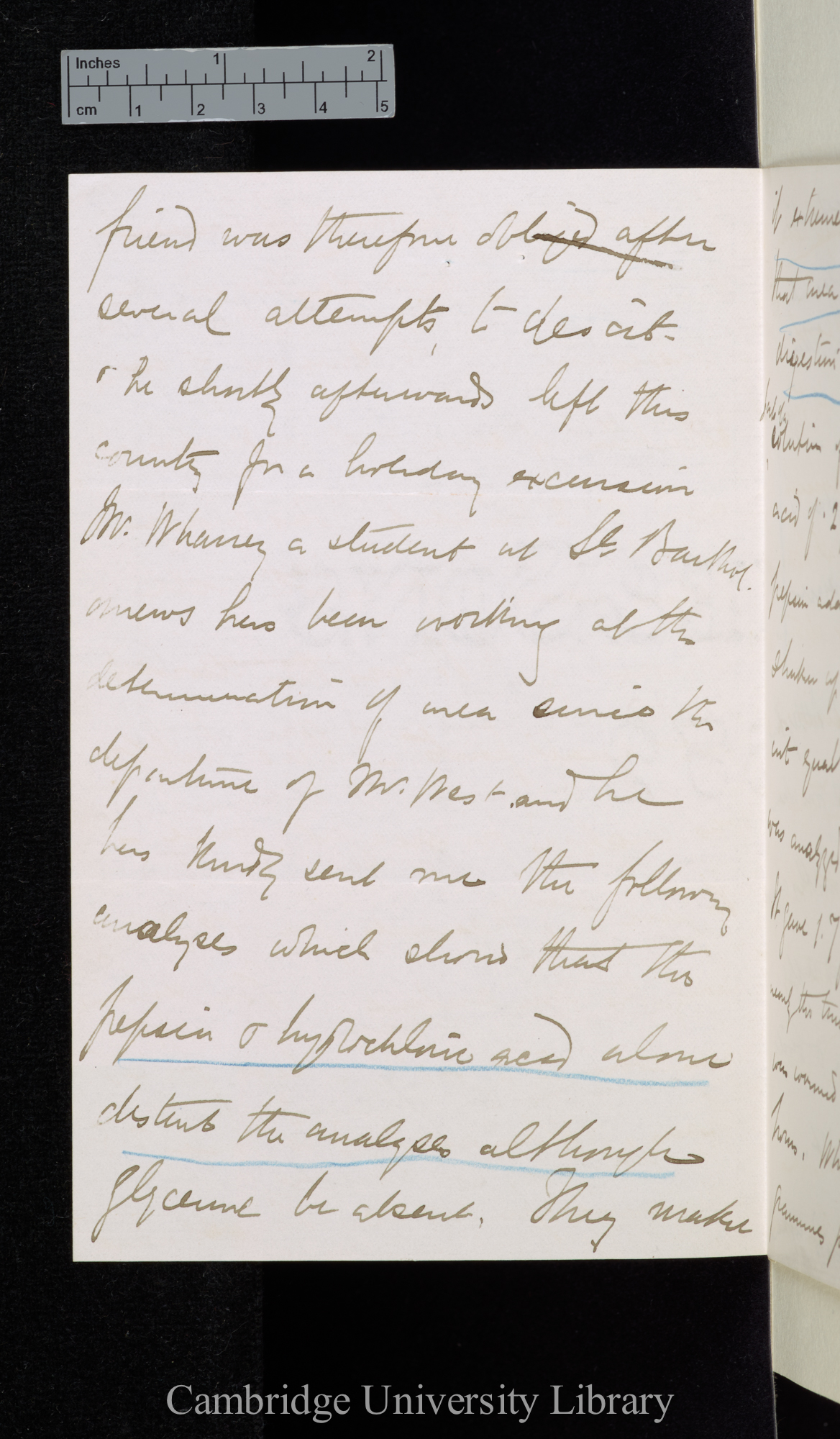 Sir Thomas Lauder Brunton to Charles Robert Darwin