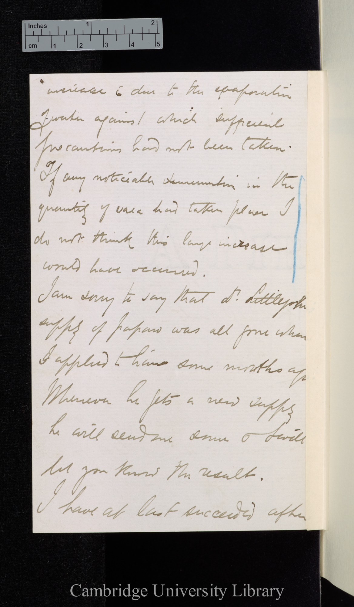 Sir Thomas Lauder Brunton to Charles Robert Darwin