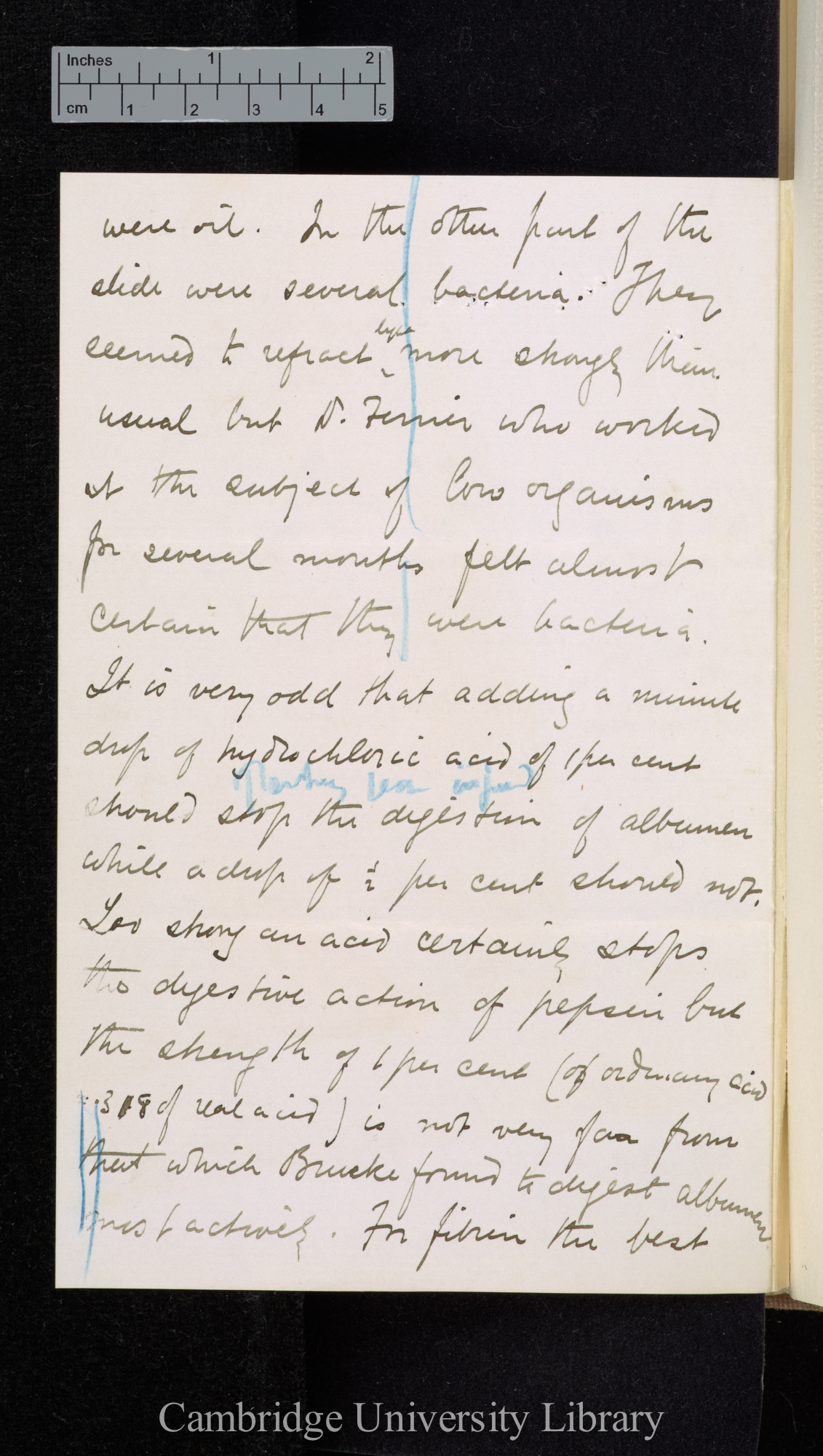 Sir Thomas Lauder Brunton to Charles Robert Darwin