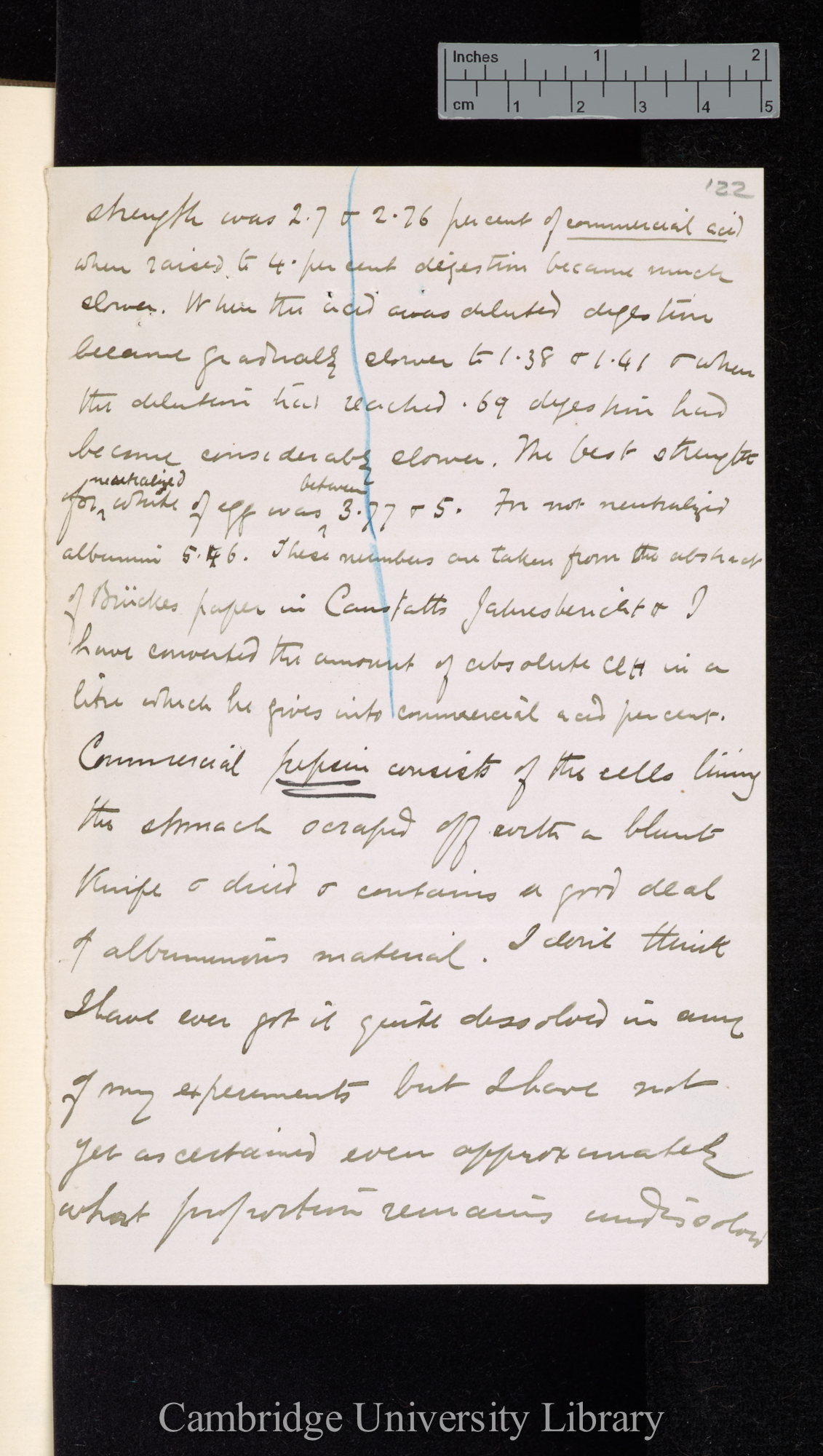 Sir Thomas Lauder Brunton to Charles Robert Darwin