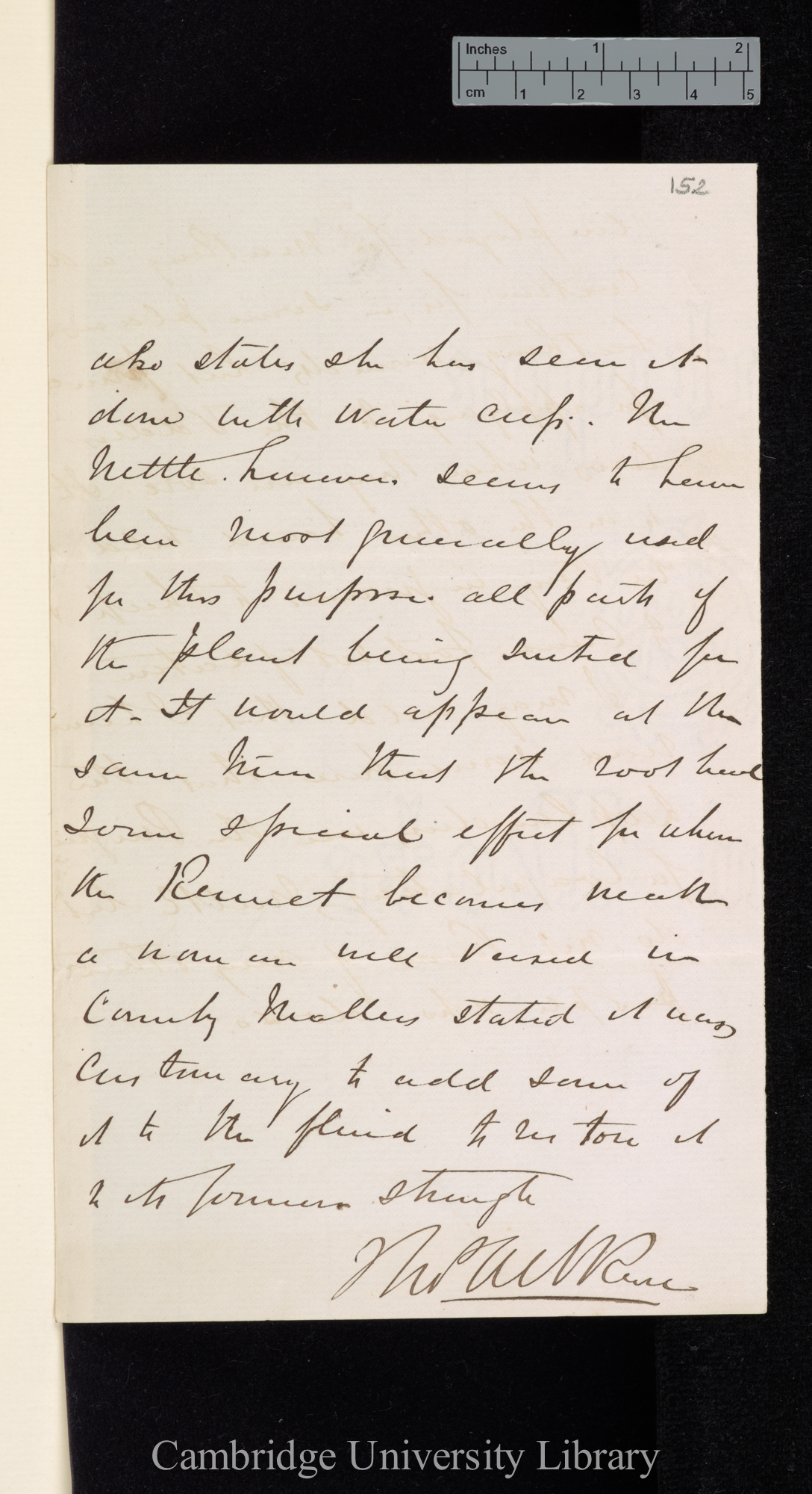 Thomas Aitken to Charles Robert Darwin