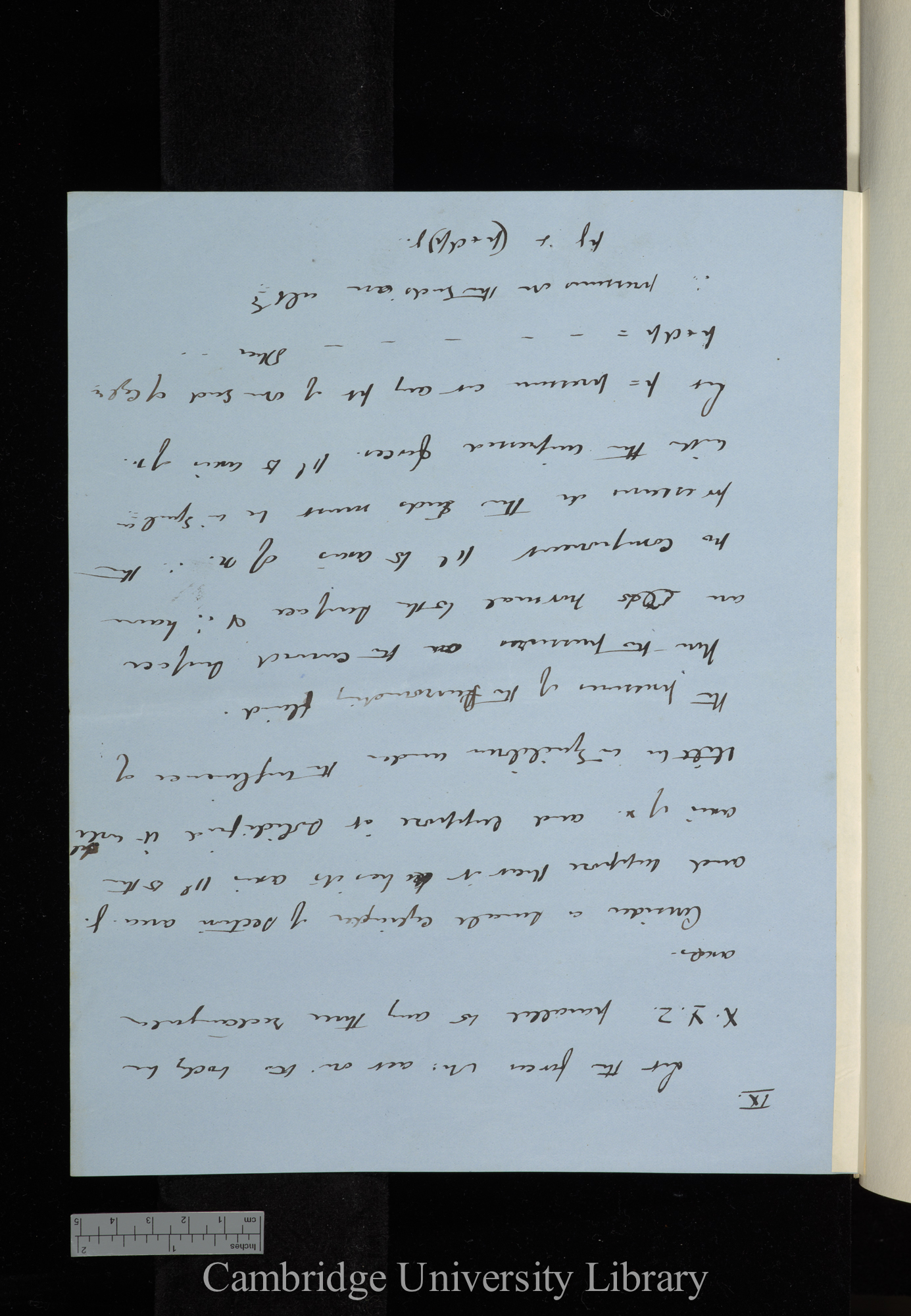 unrelated mathematical notes by Sir George Howard Darwin