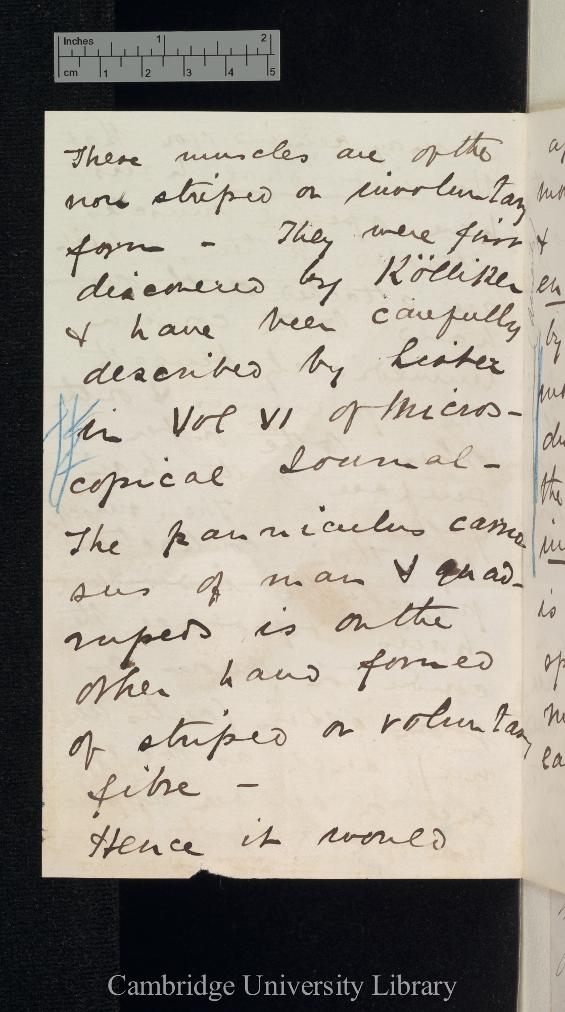 Sir William Turner to Charles Robert Darwin