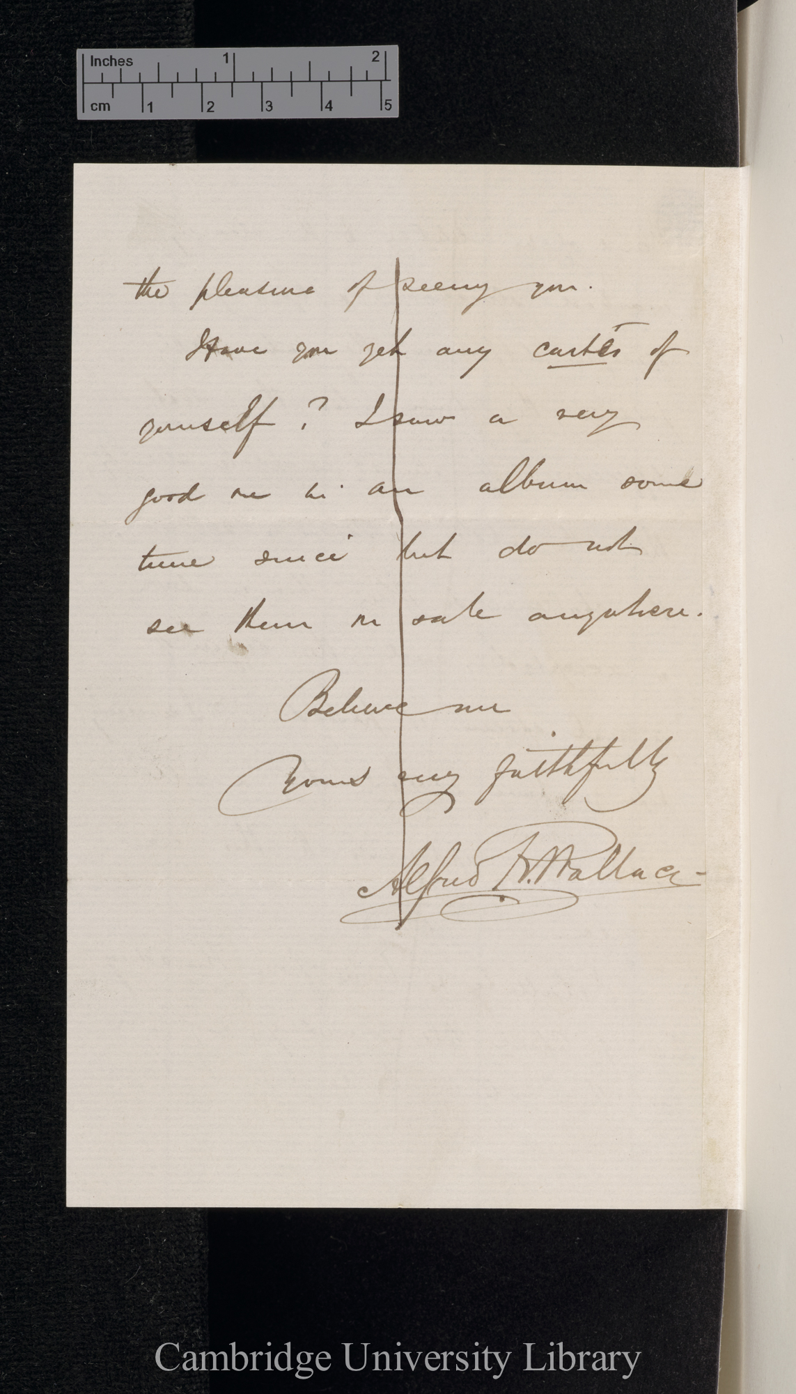 Alfred Russel Wallace to Charles Robert Darwin