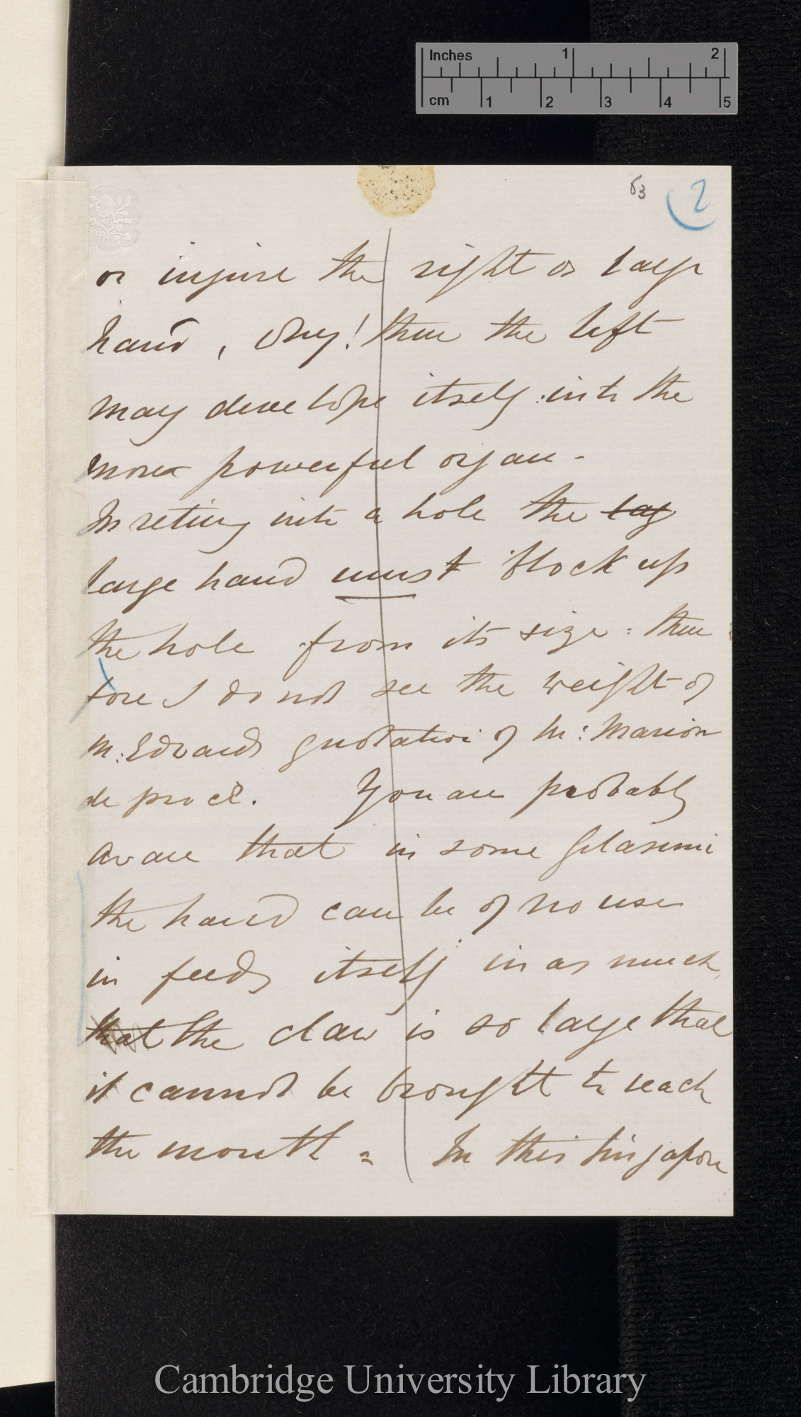 Charles Spence Bate to Charles Robert Darwin