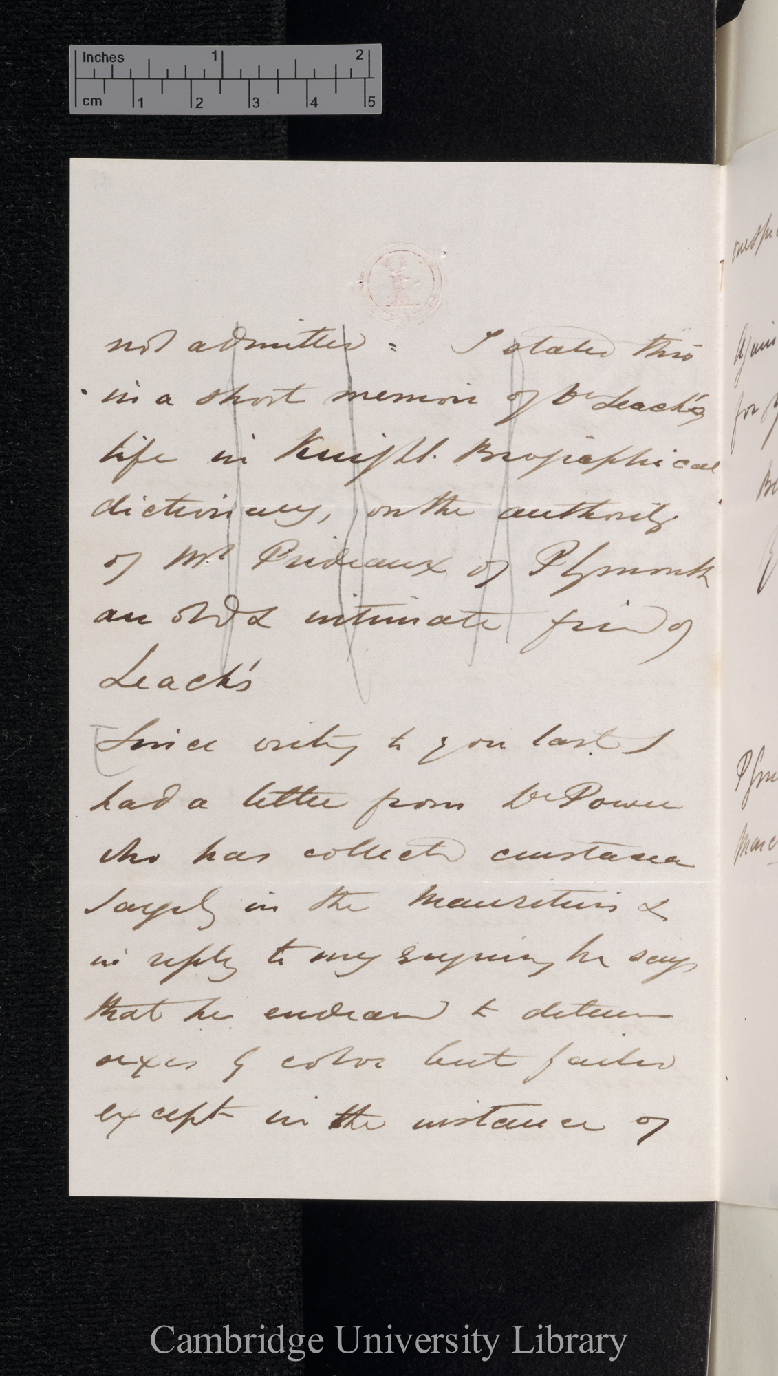 Charles Spence Bate to Charles Robert Darwin