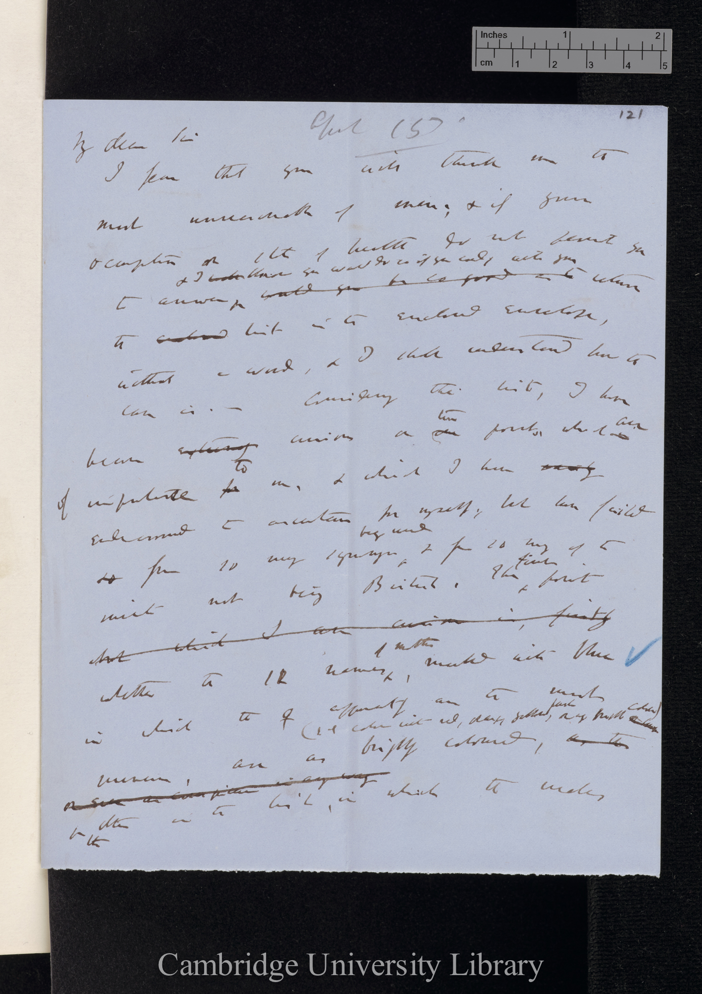 Charles Robert Darwin to [Henry Doubleday]