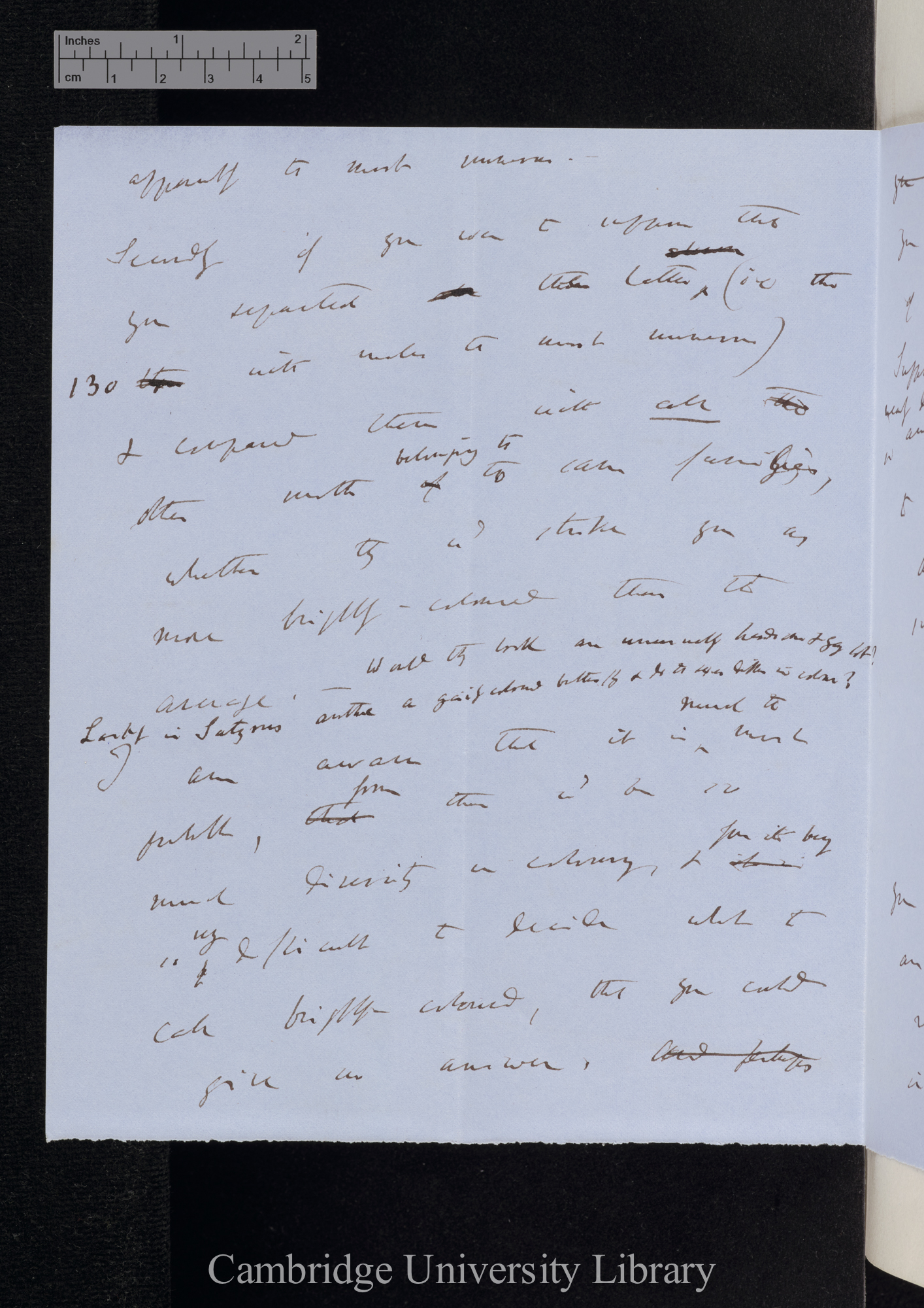 Charles Robert Darwin to [Henry Doubleday]