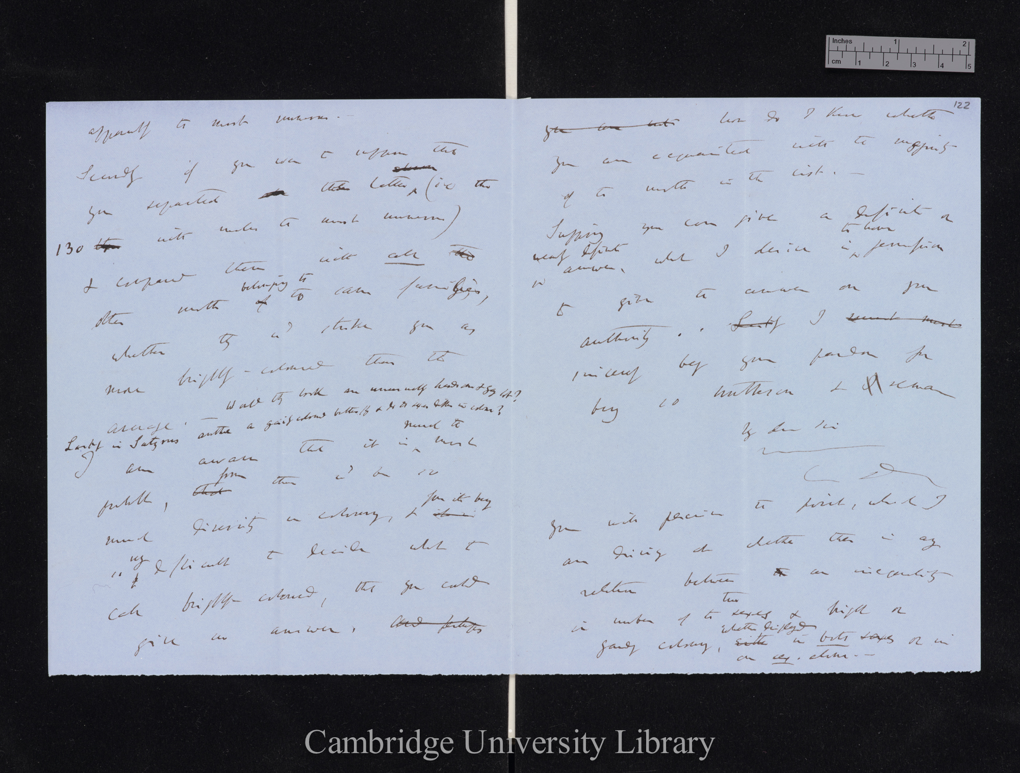 Charles Robert Darwin to [Henry Doubleday]