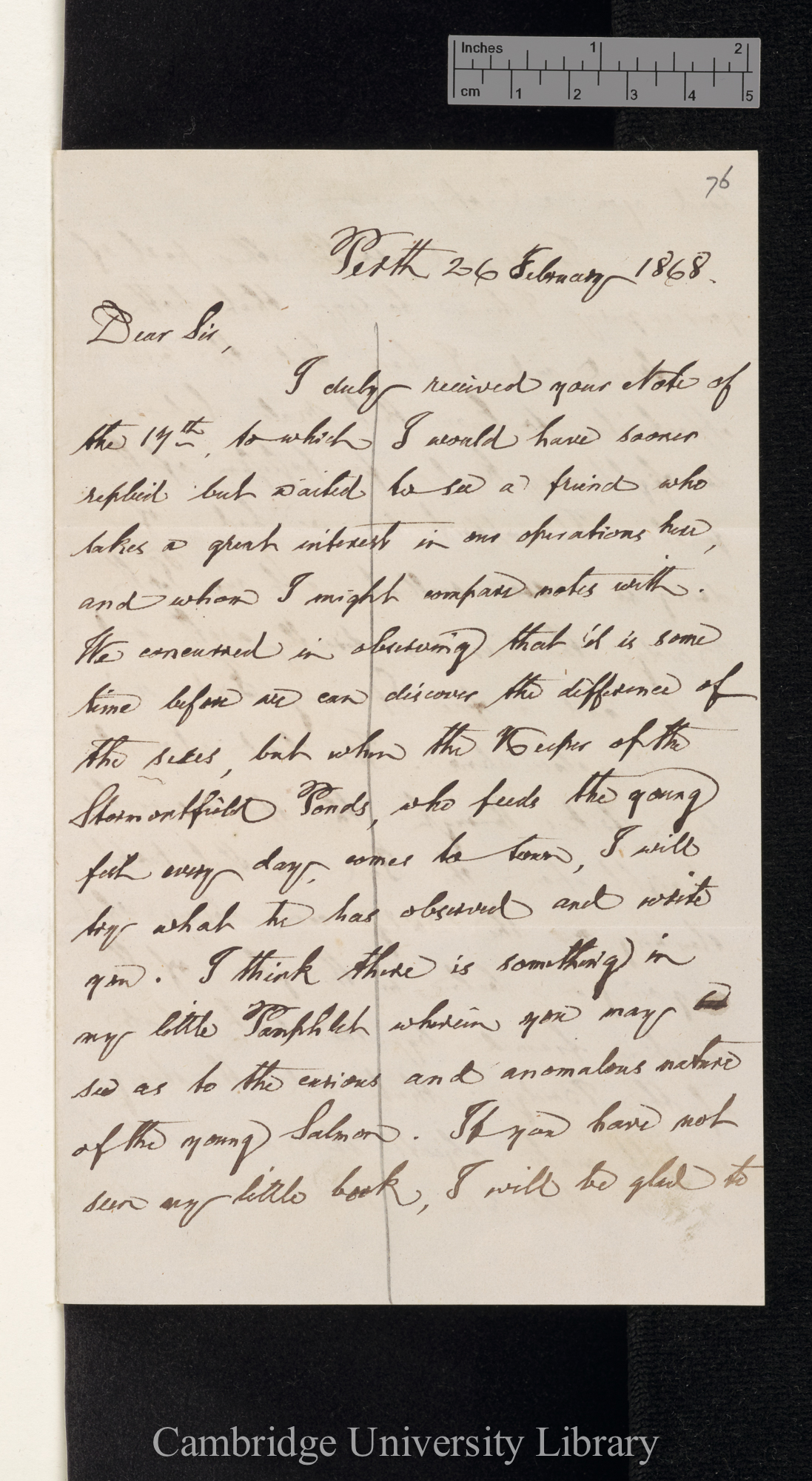 Robert Buist to Charles Robert Darwin