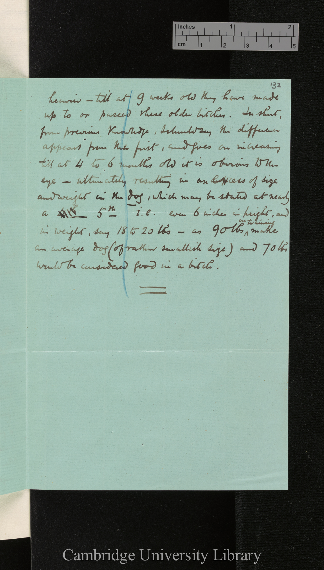 [George Cupples] to Charles Robert Darwin