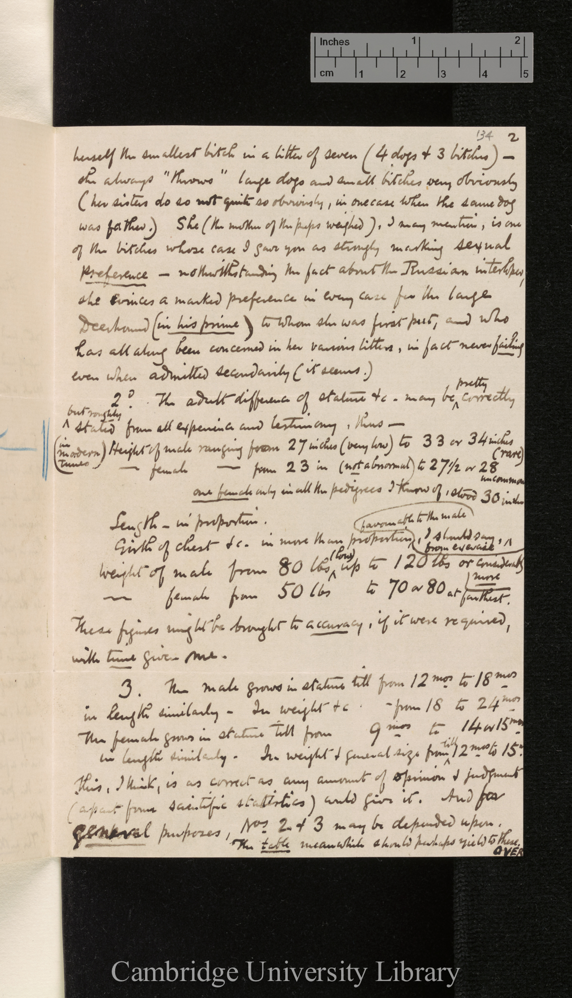 [George Cupples] to Charles Robert Darwin