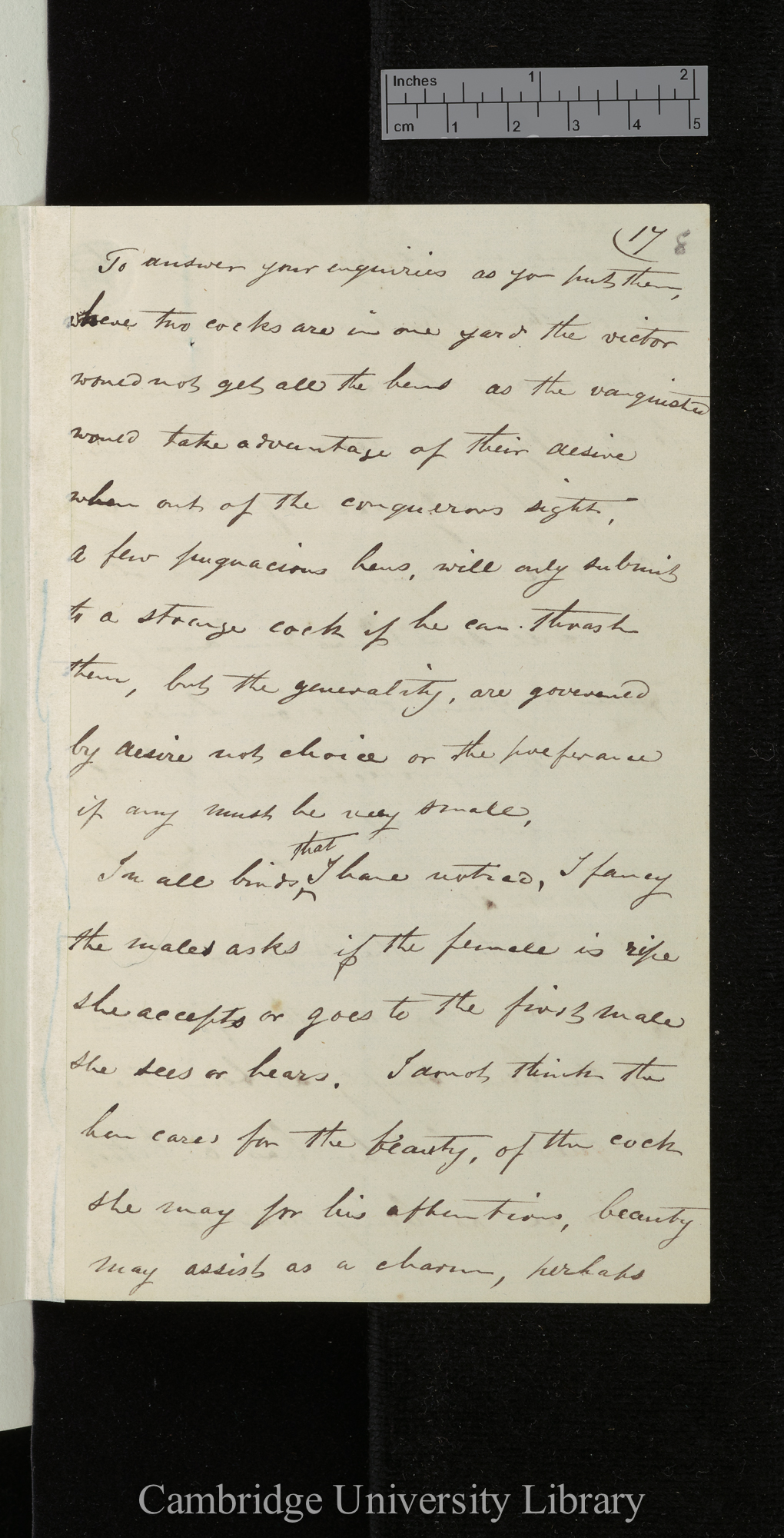 Bernard Philip Brent to Charles Robert Darwin